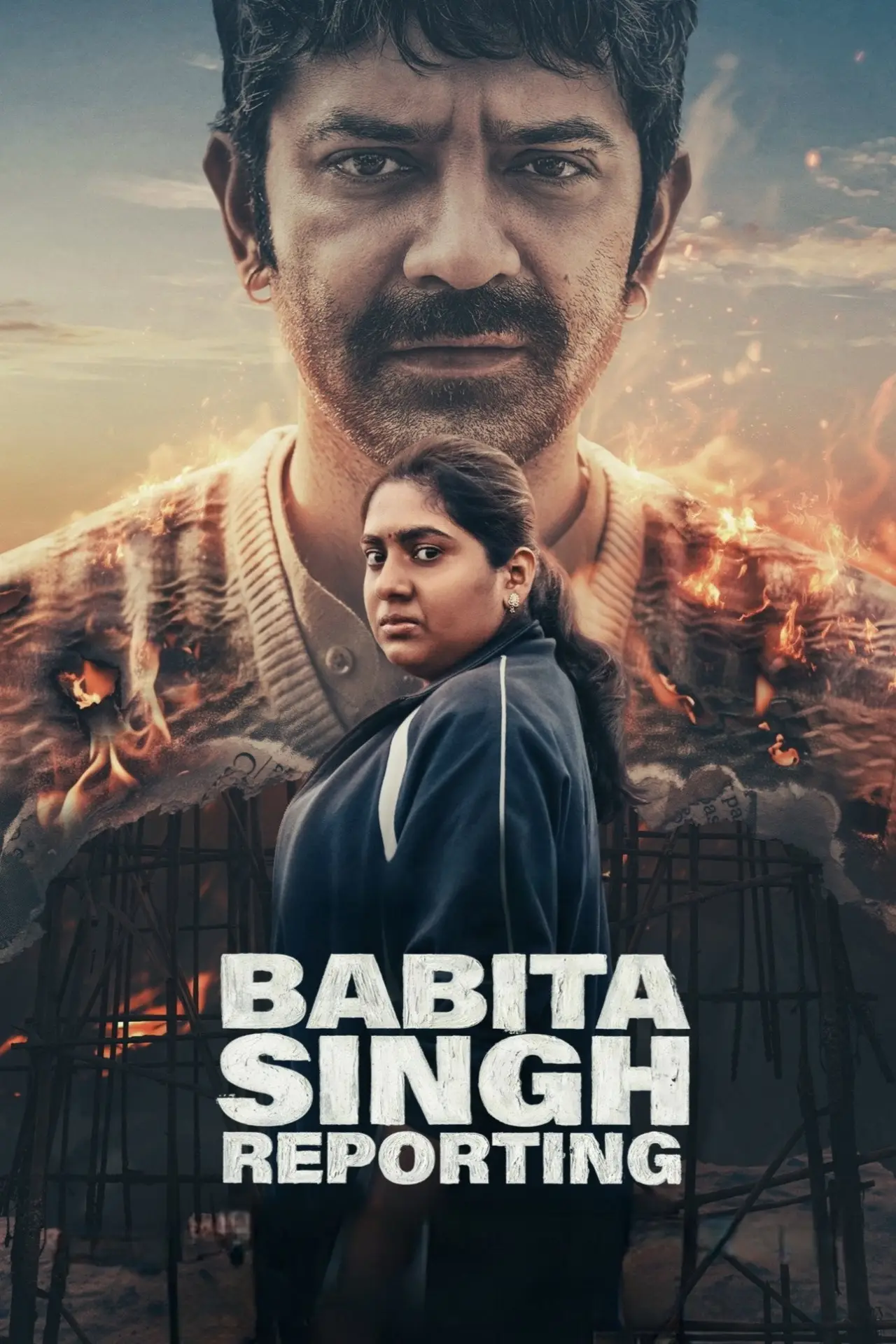 Movie poster "Babita Singh Reporting"