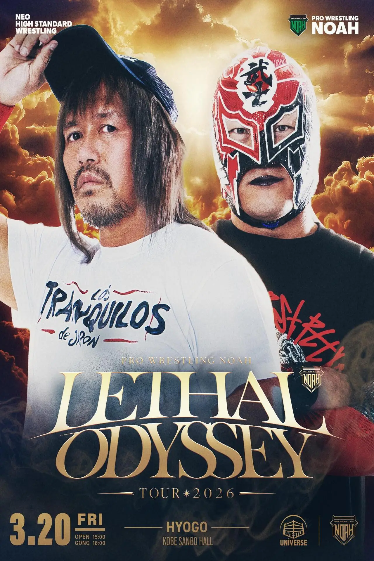 Movie poster "NOAH Lethal Odyssey Tour 2026"