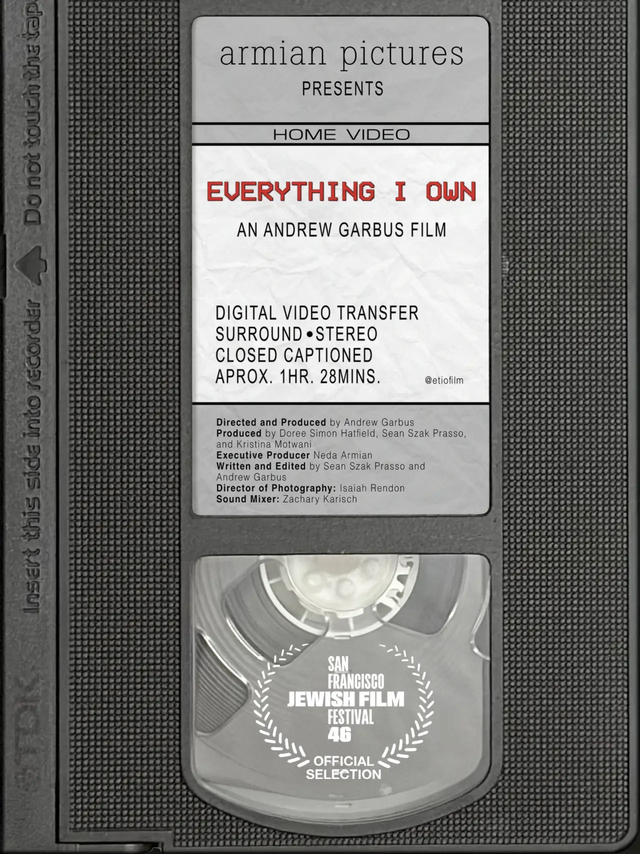 Movie poster "Everything I Own"