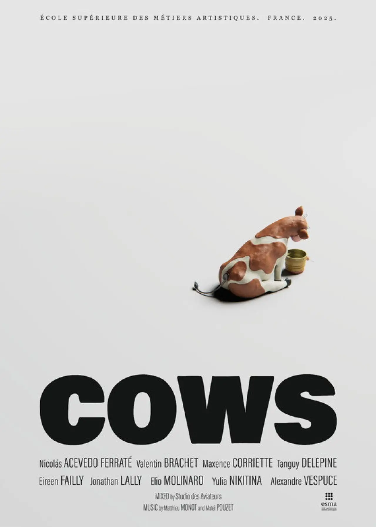Movie poster "COWS"