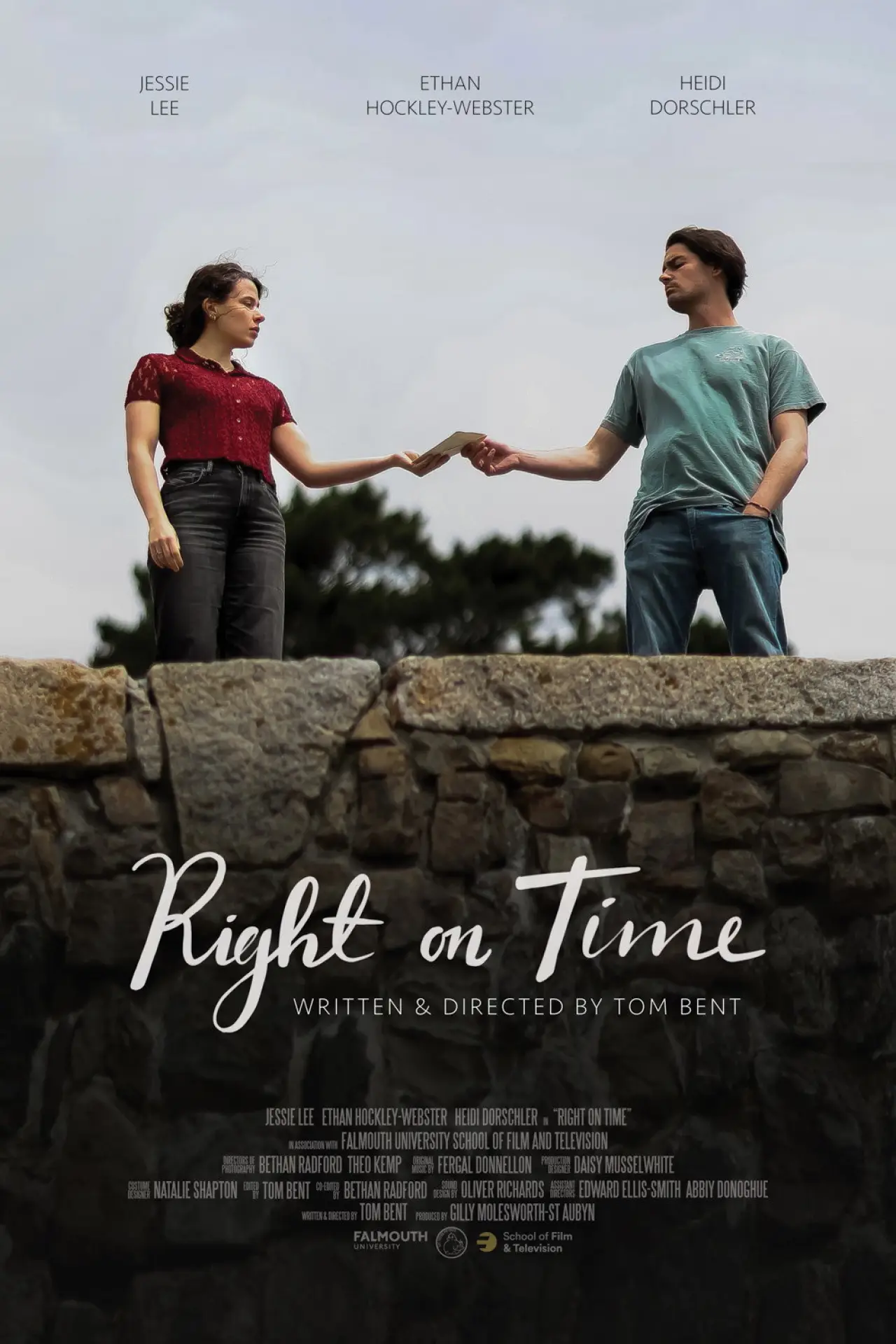 Movie poster "Right on Time"