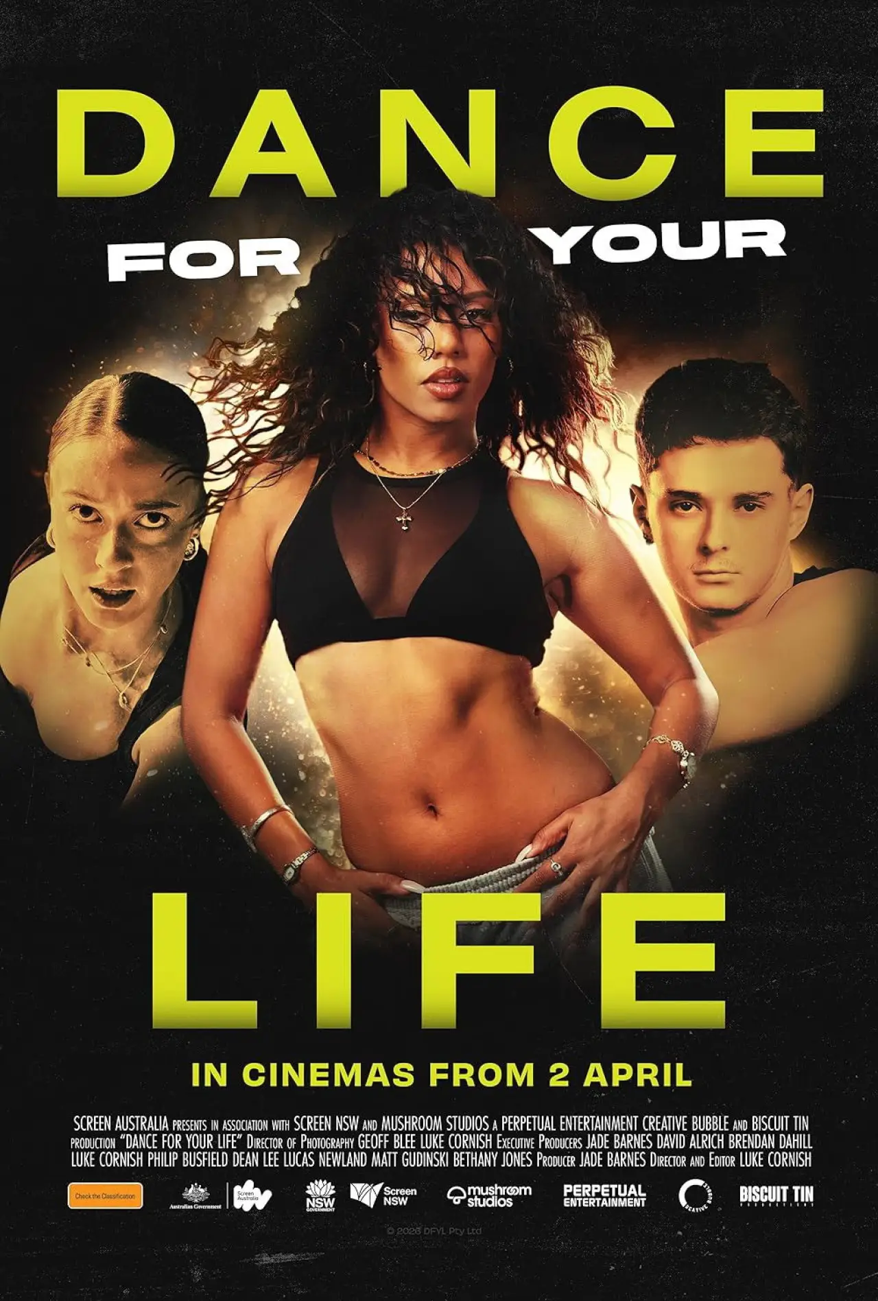 Movie poster "Dance For Your Life"