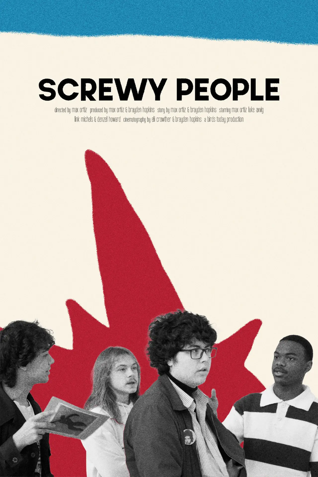 Movie poster "Screwy People"