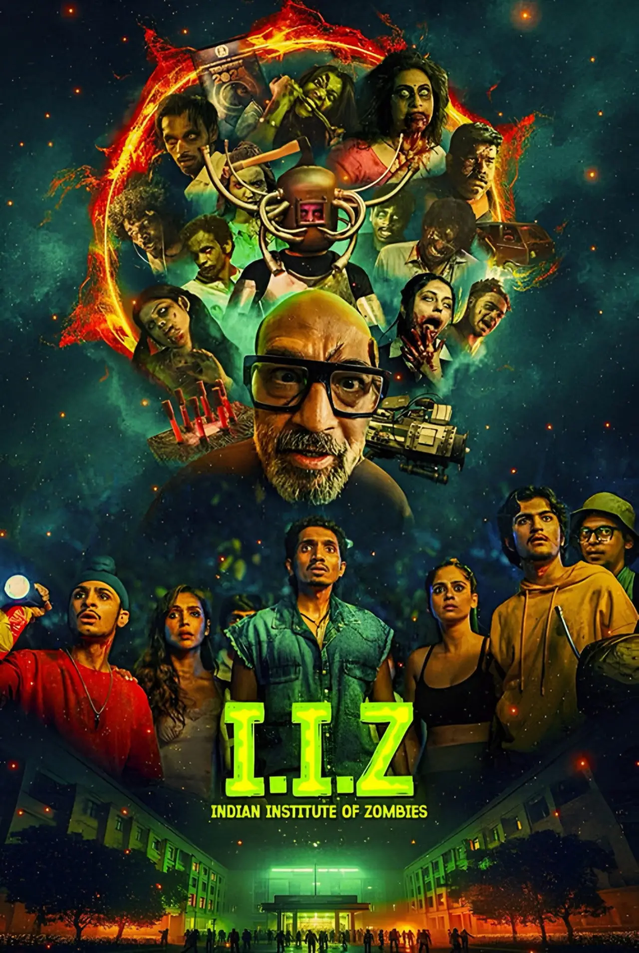 Movie poster "Indian Institute of Zombies"