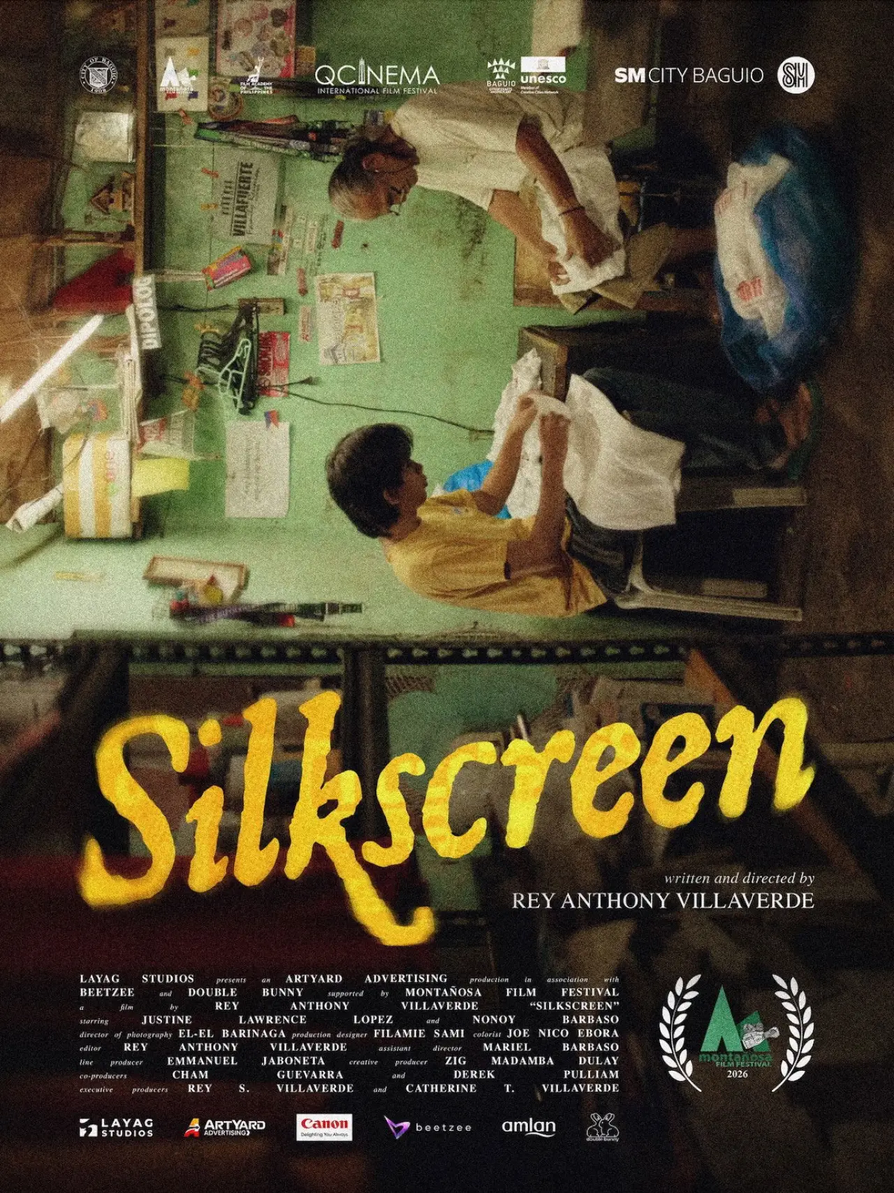 Movie poster "Silkscreen"