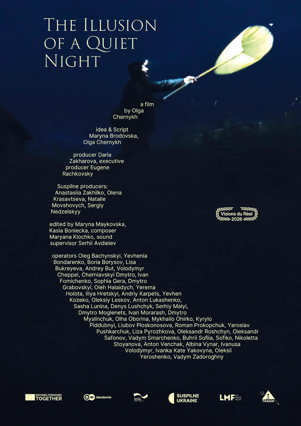 Movie poster "The Illusion of a Quiet Night"
