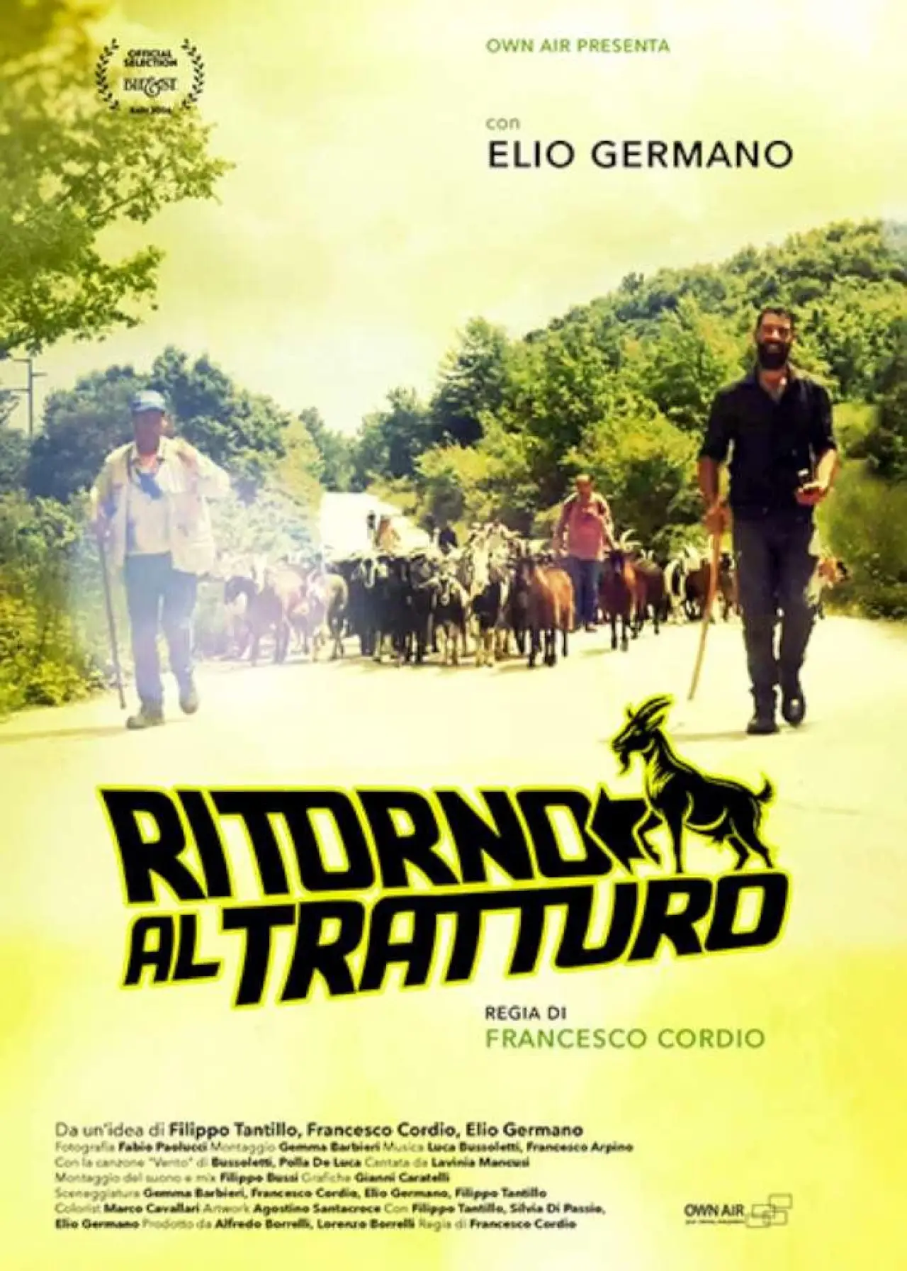 Movie poster "Ritorno al tratturo"