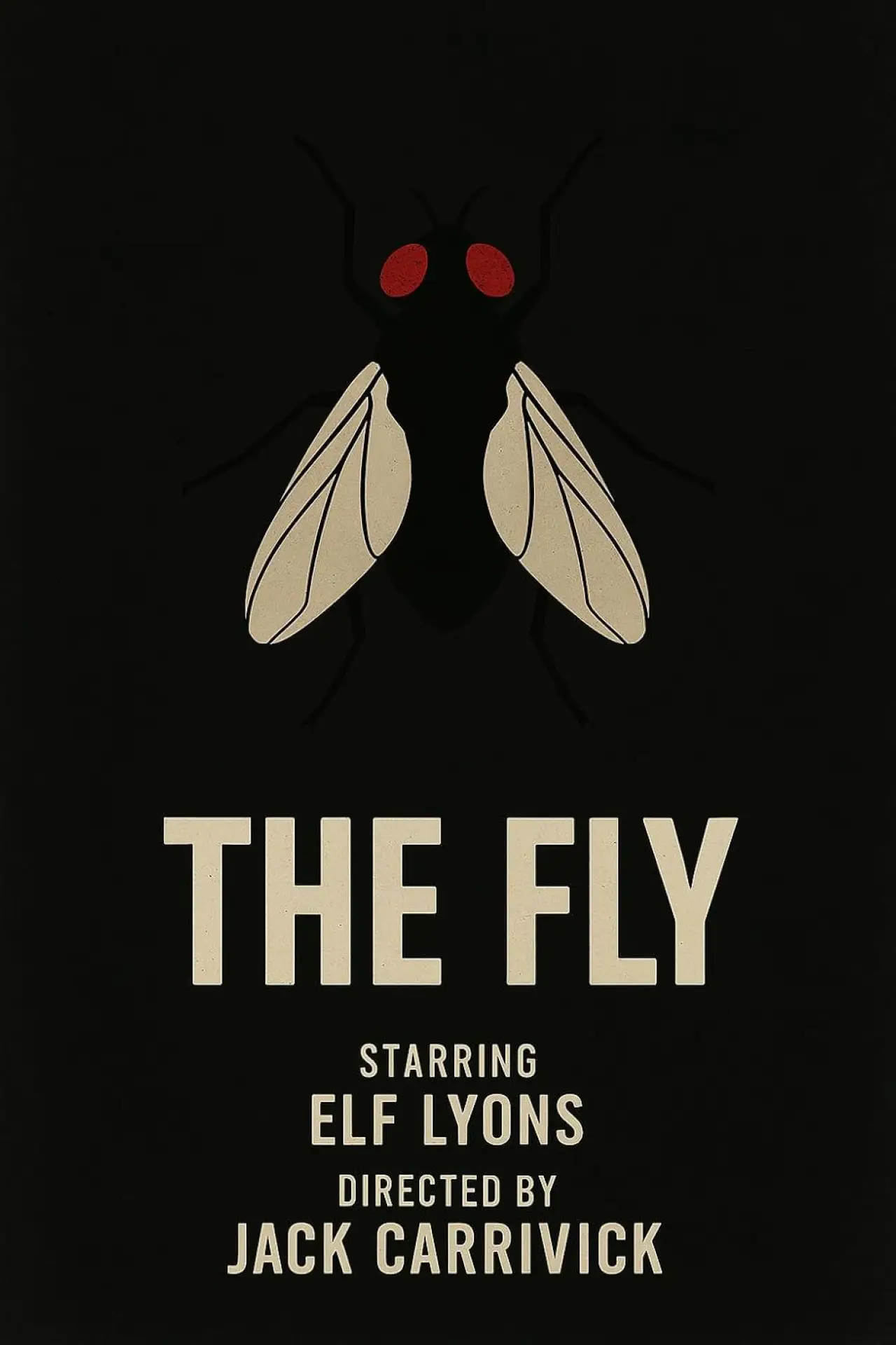 Movie poster "The Fly"