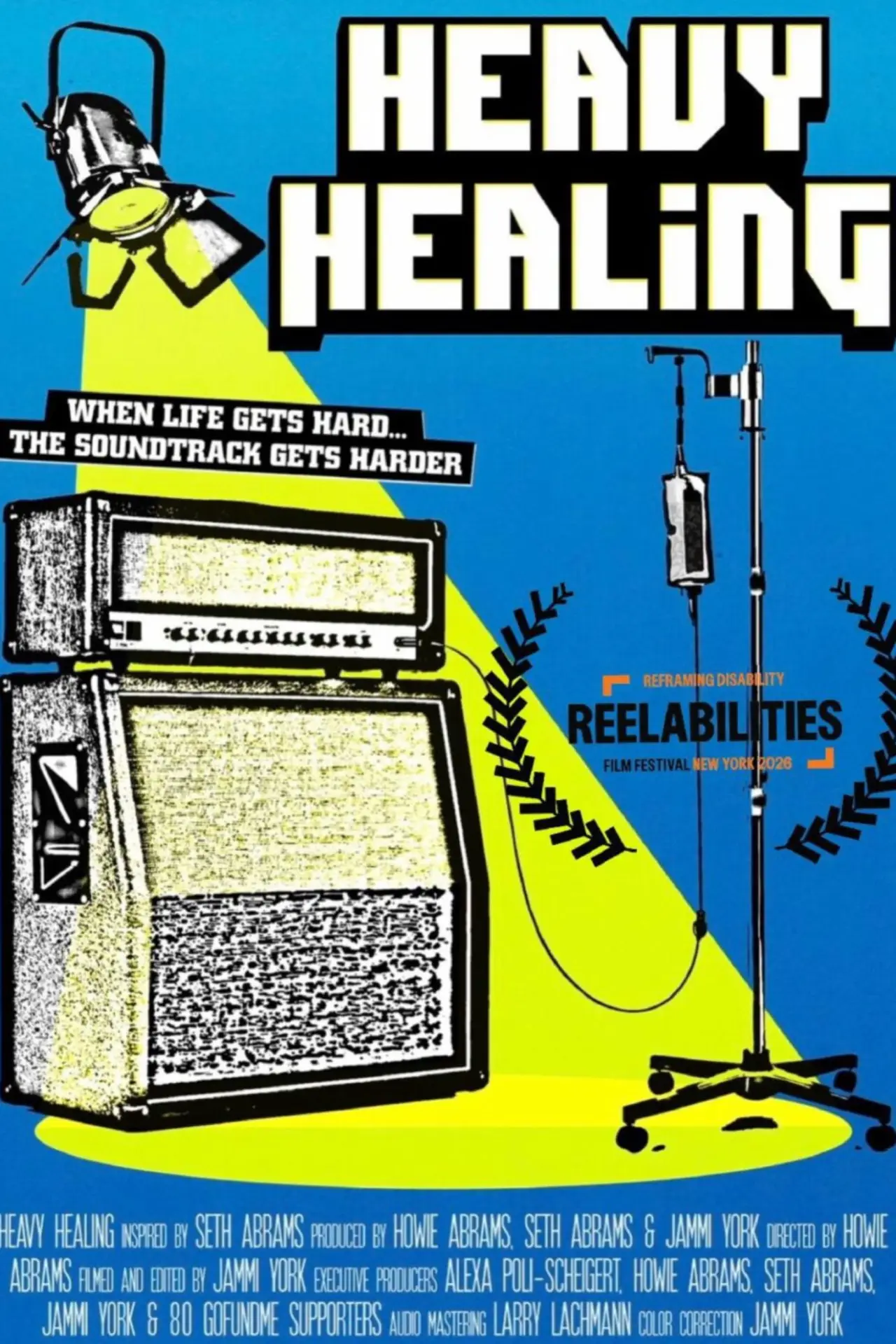Movie poster "Heavy Healing"
