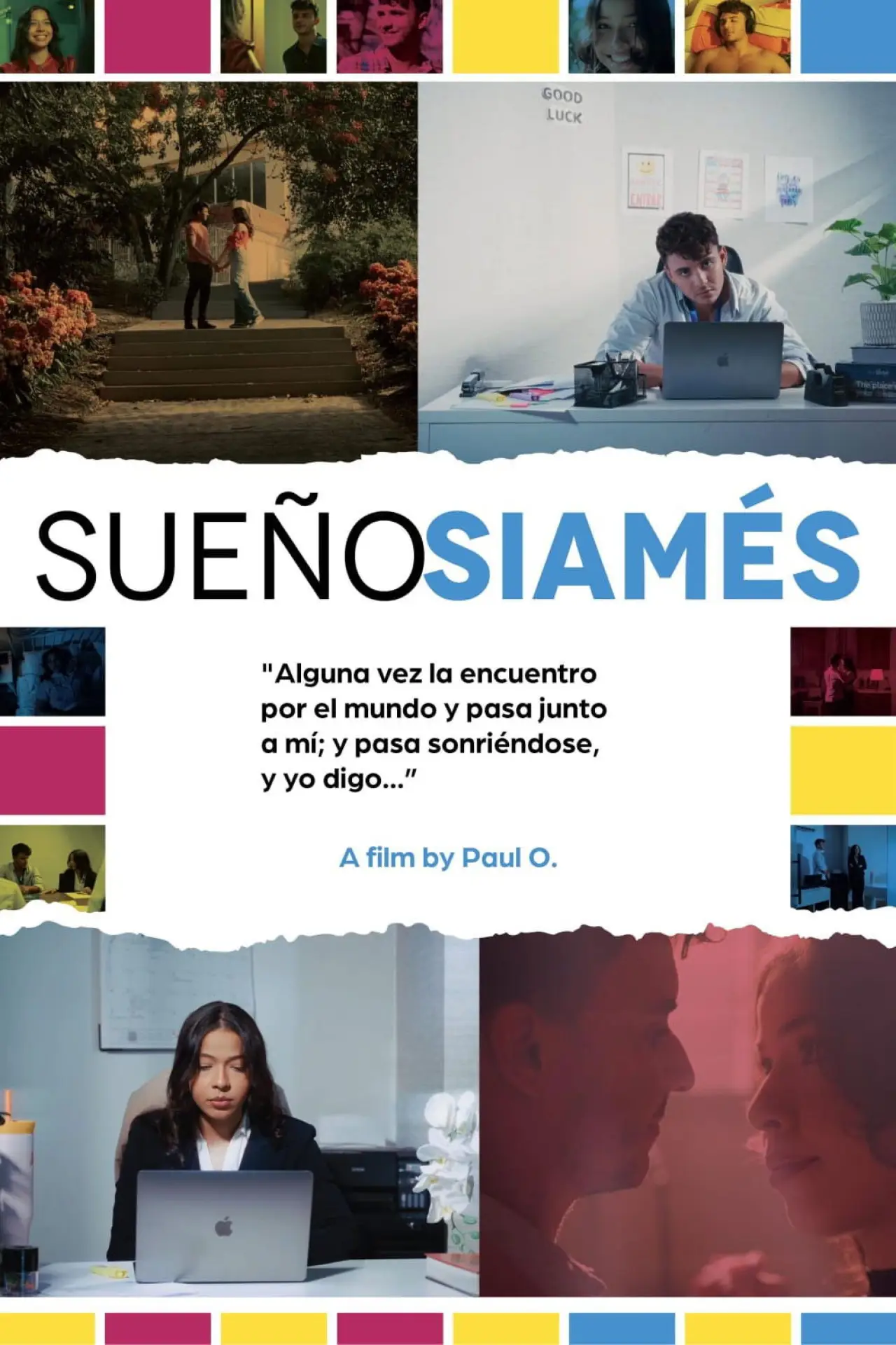 Movie poster "Sueño Siamés"
