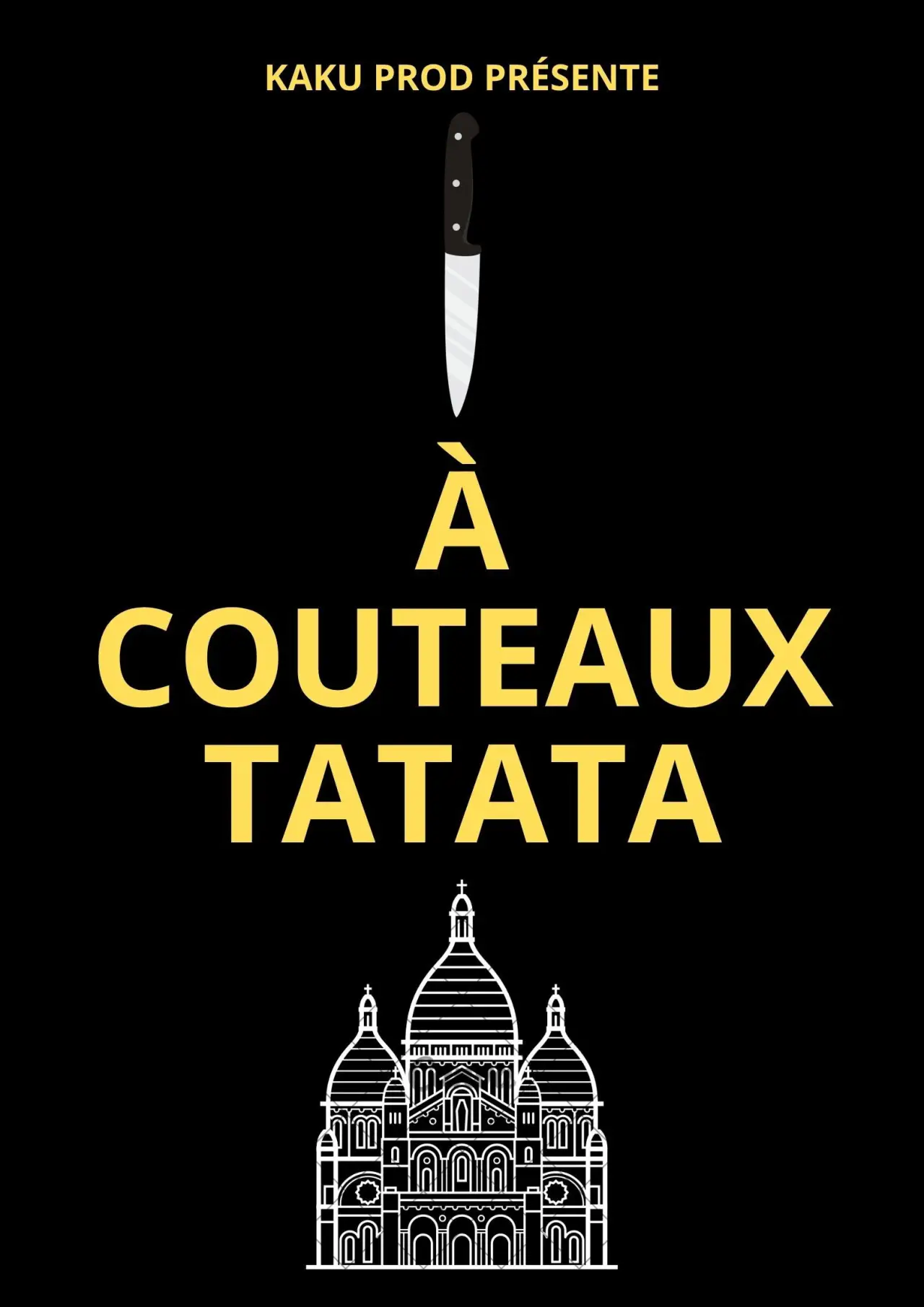 Movie poster "À COUTEAUX TATATA"