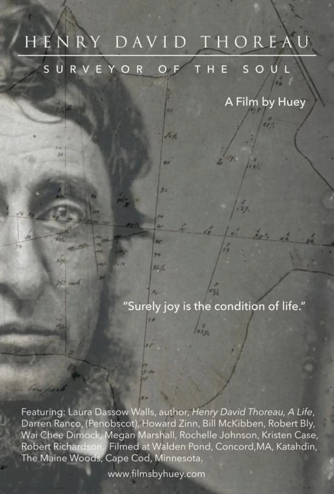 Movie poster "Henry David Thoreau: Surveyor of the Soul"