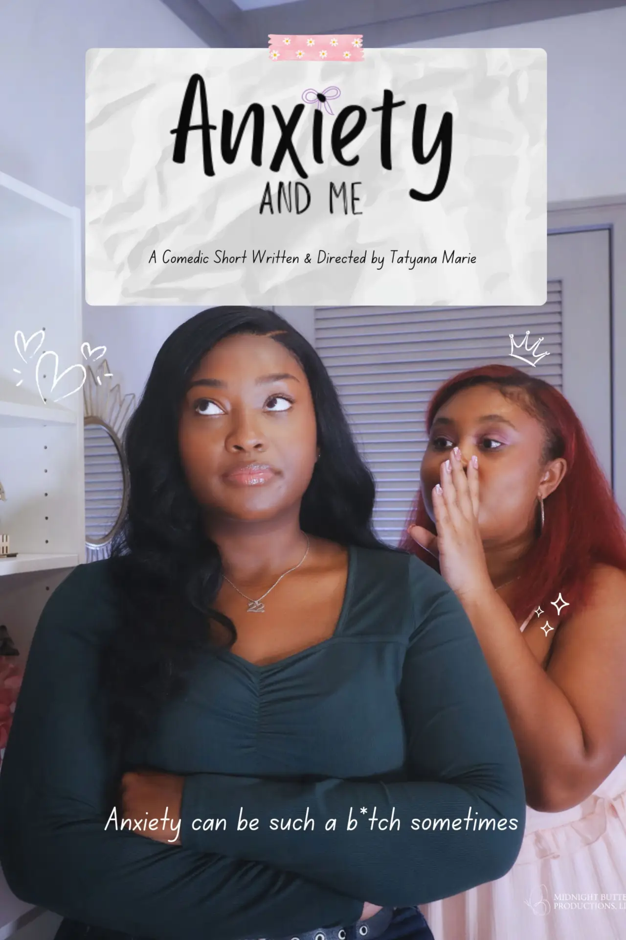 Movie poster "Anxiety & Me"