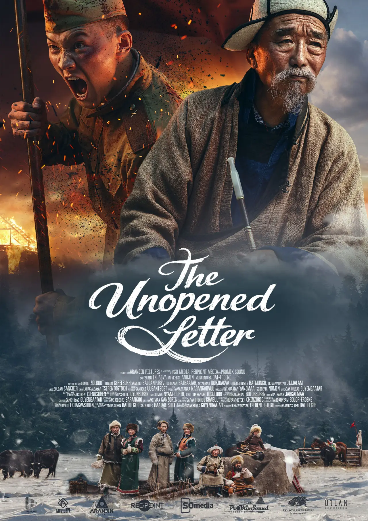 Movie poster "The Unopened Letter"