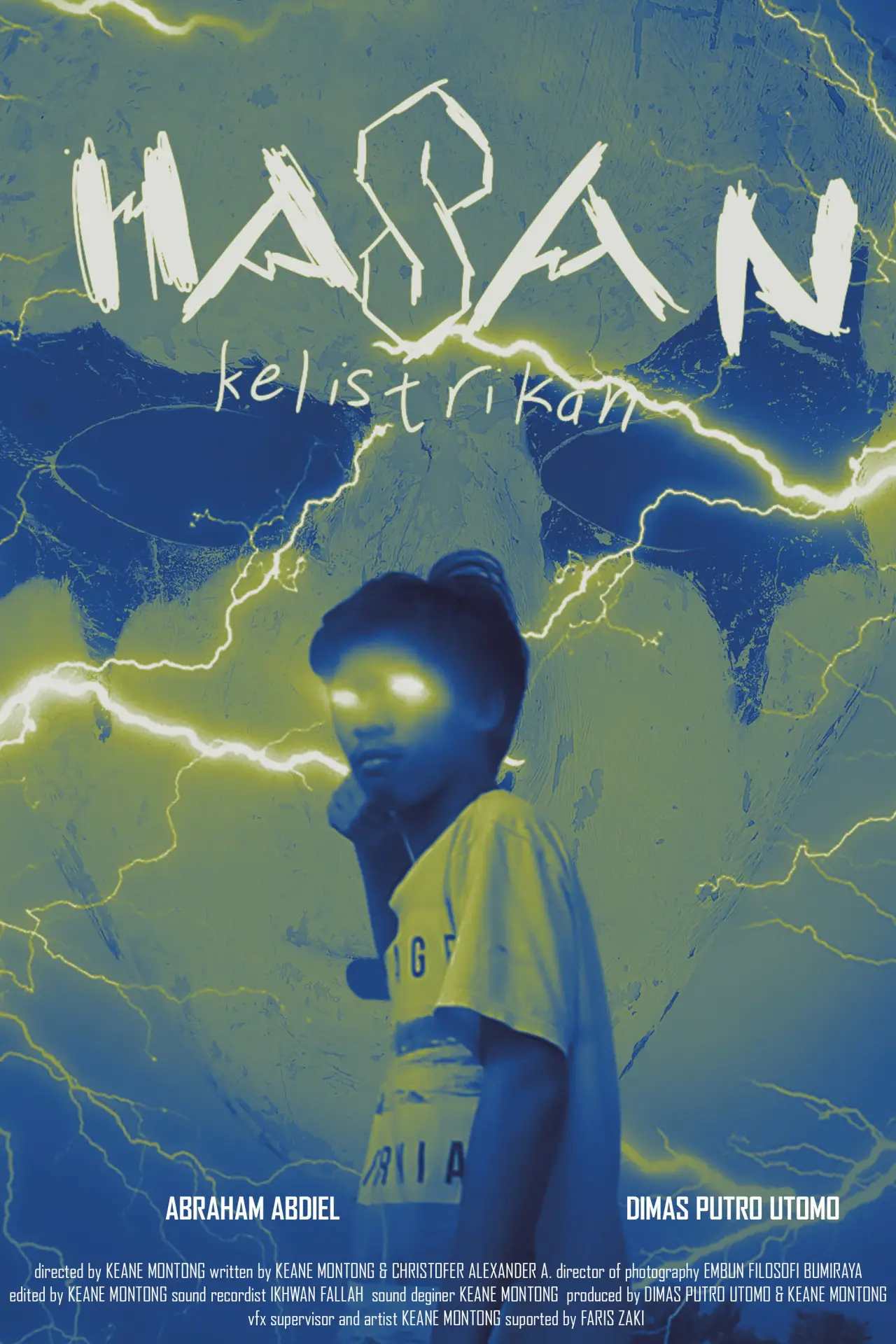 Movie poster "Hasan The Electricity"