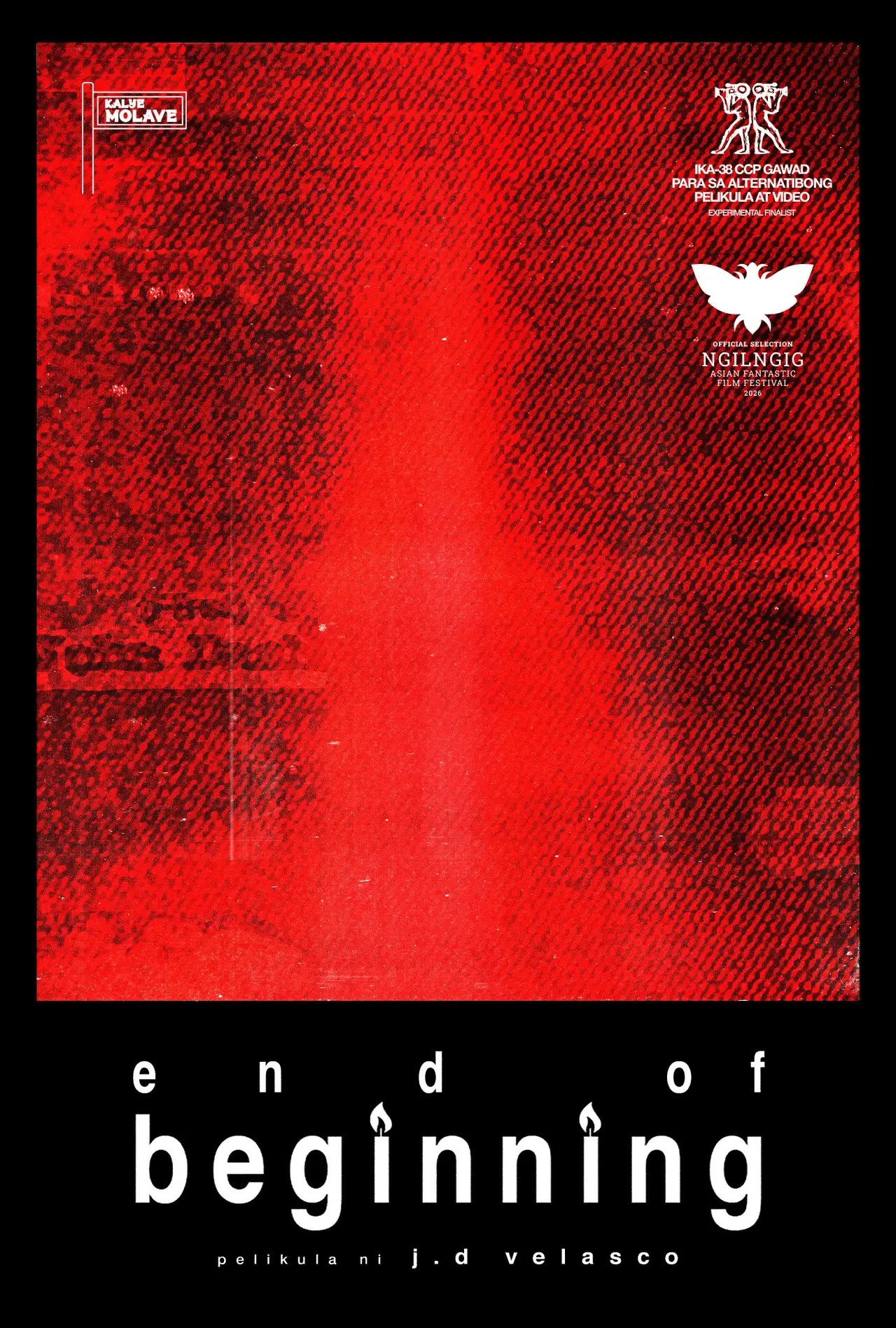 Movie poster "end of beginning"
