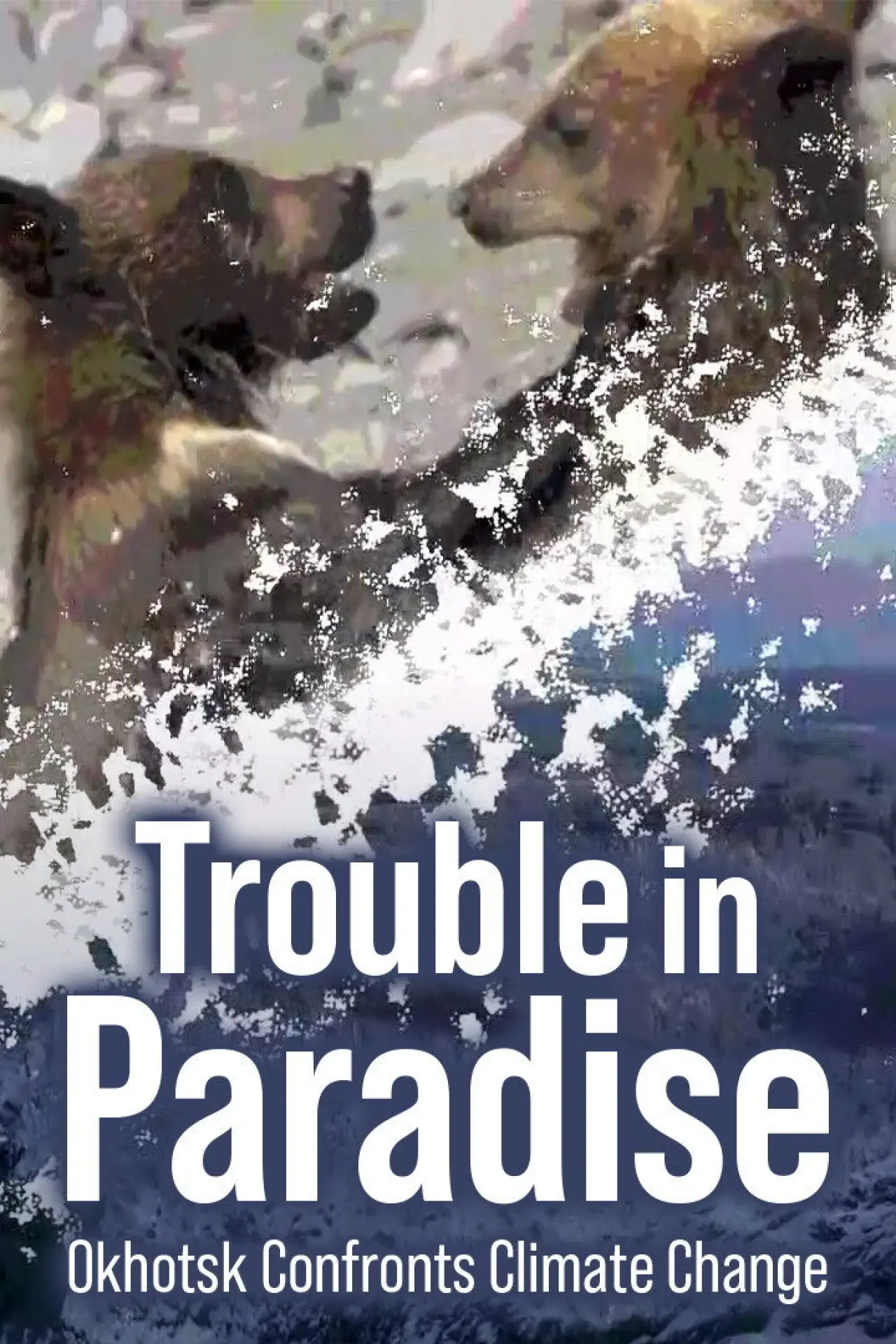 Movie poster "Trouble in Paradise: Okhotsk Confronts Climate Change"