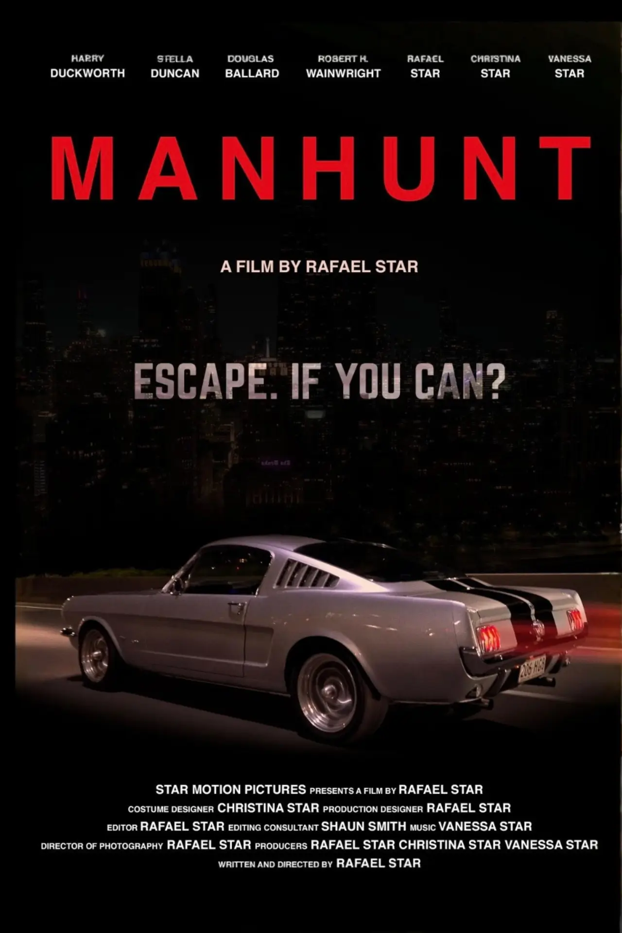 Movie poster "Manhunt"