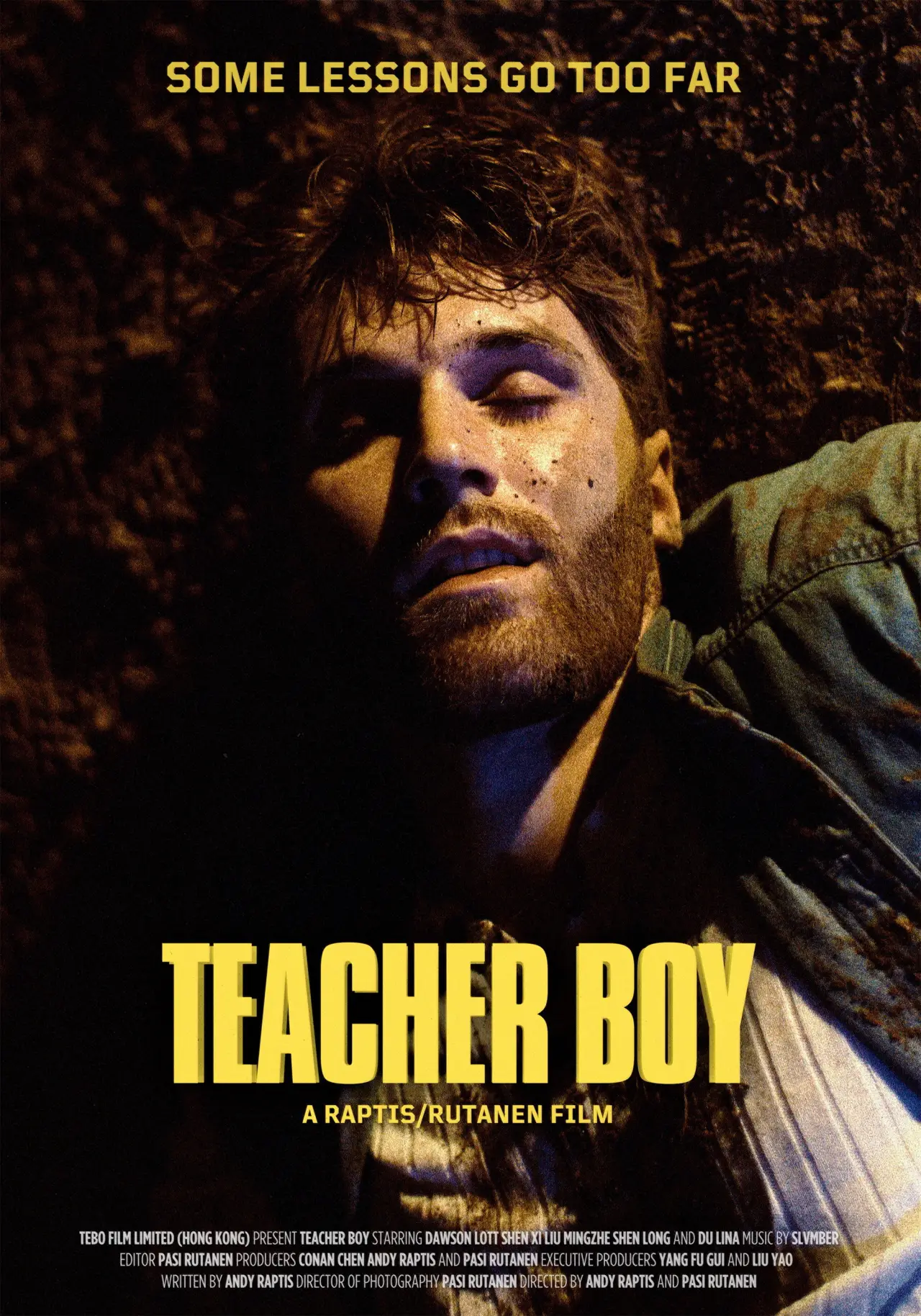 Movie poster "Teacher Boy"