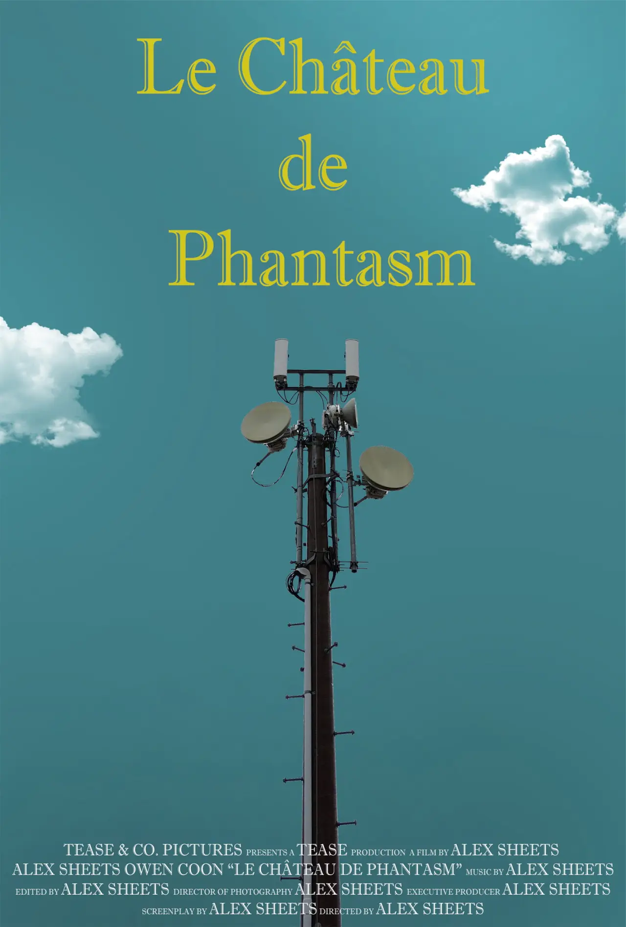Movie poster "Le Château de Phantasm"