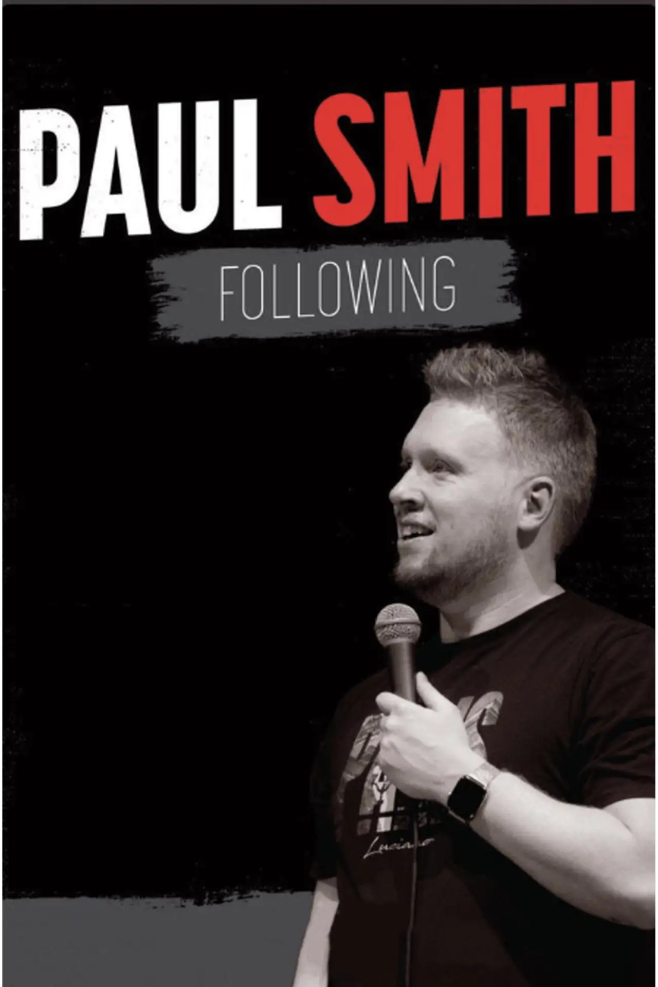 Movie poster "Paul Smith - Following"