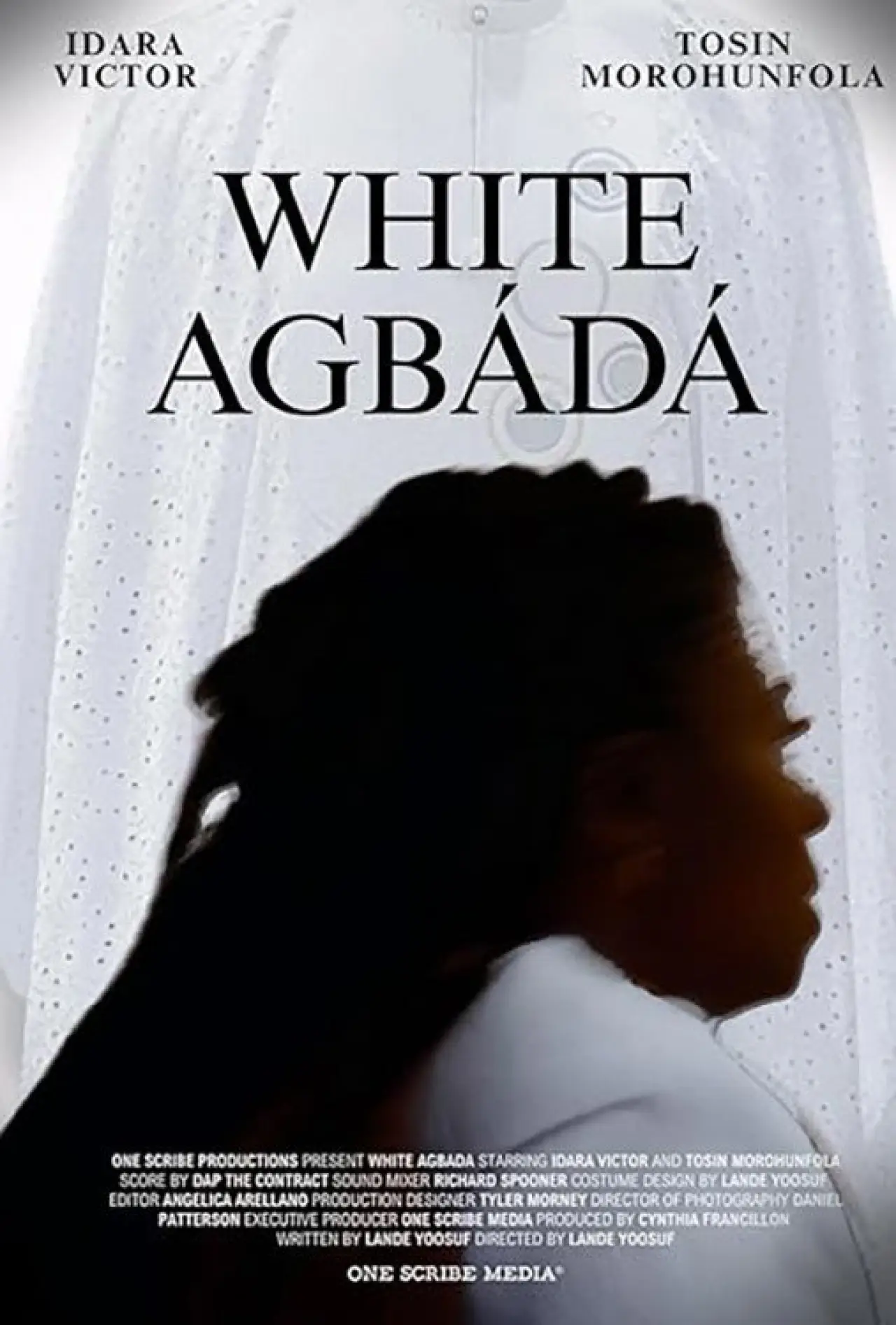 Movie poster "White Agbada"