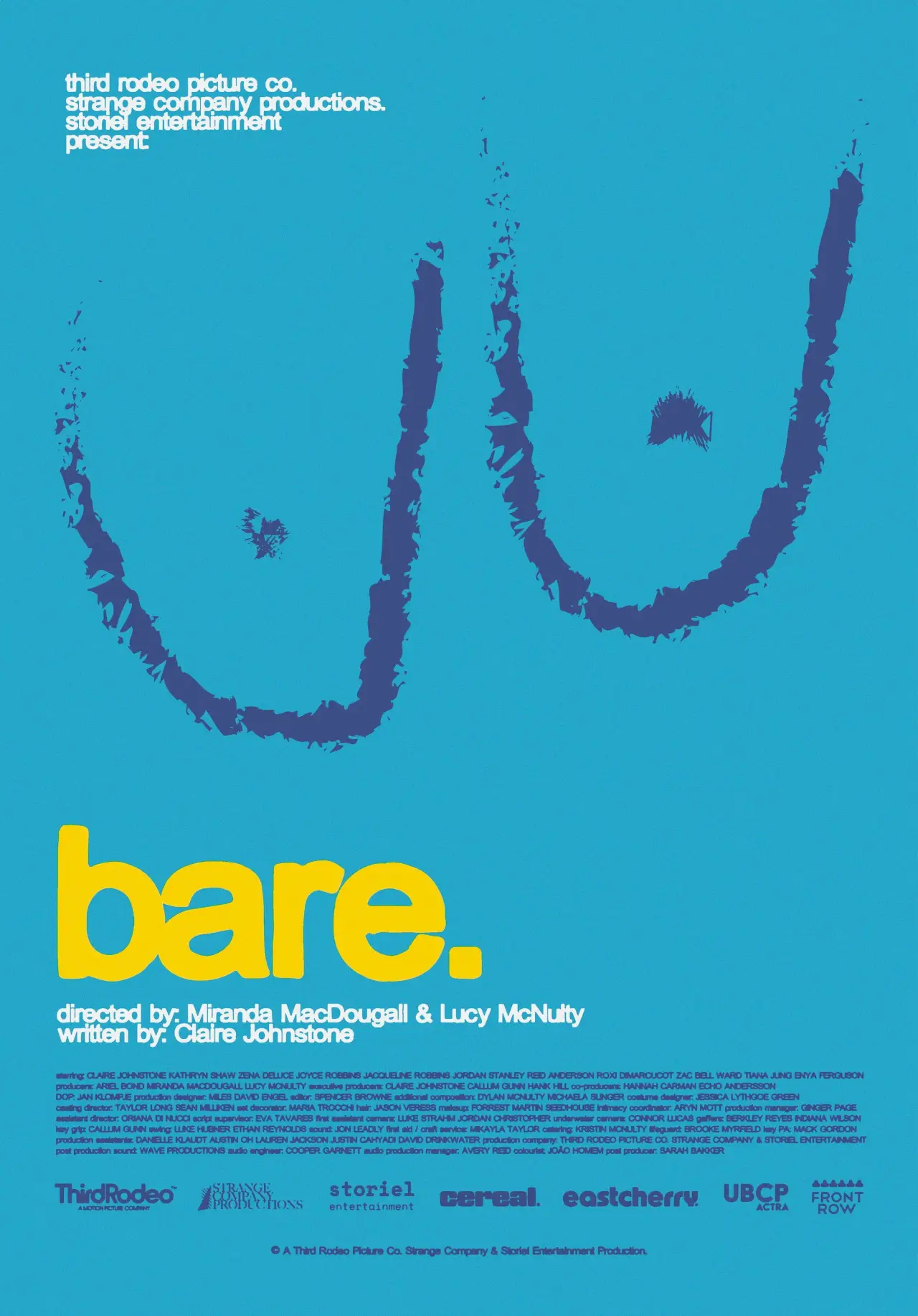 Movie poster "Bare"