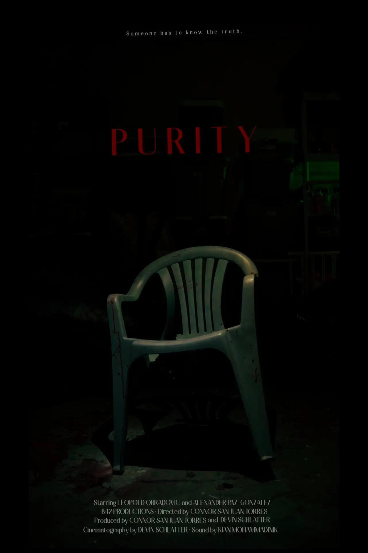 Movie poster "Purity"