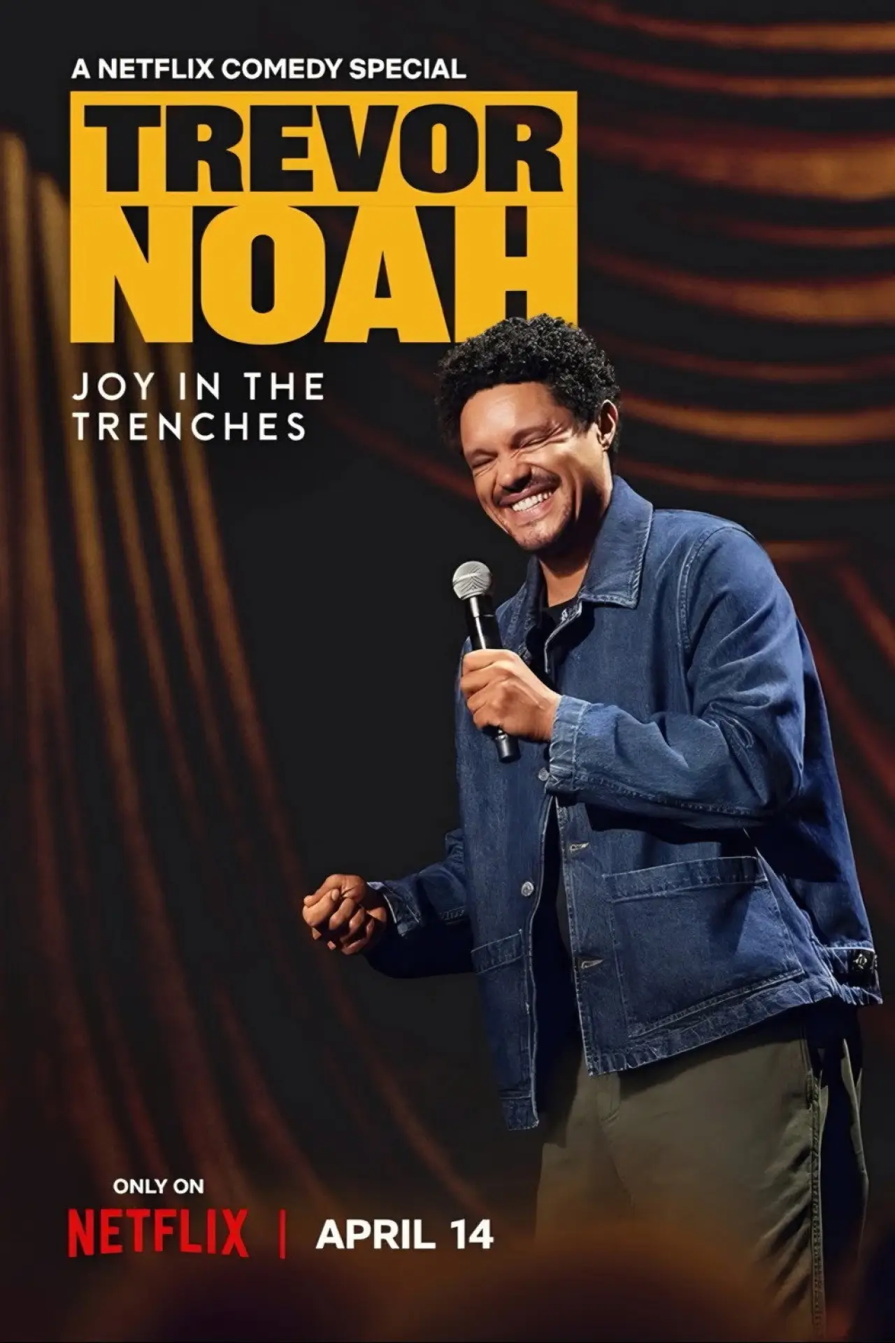 Movie poster "Trevor Noah: Joy in the Trenches"