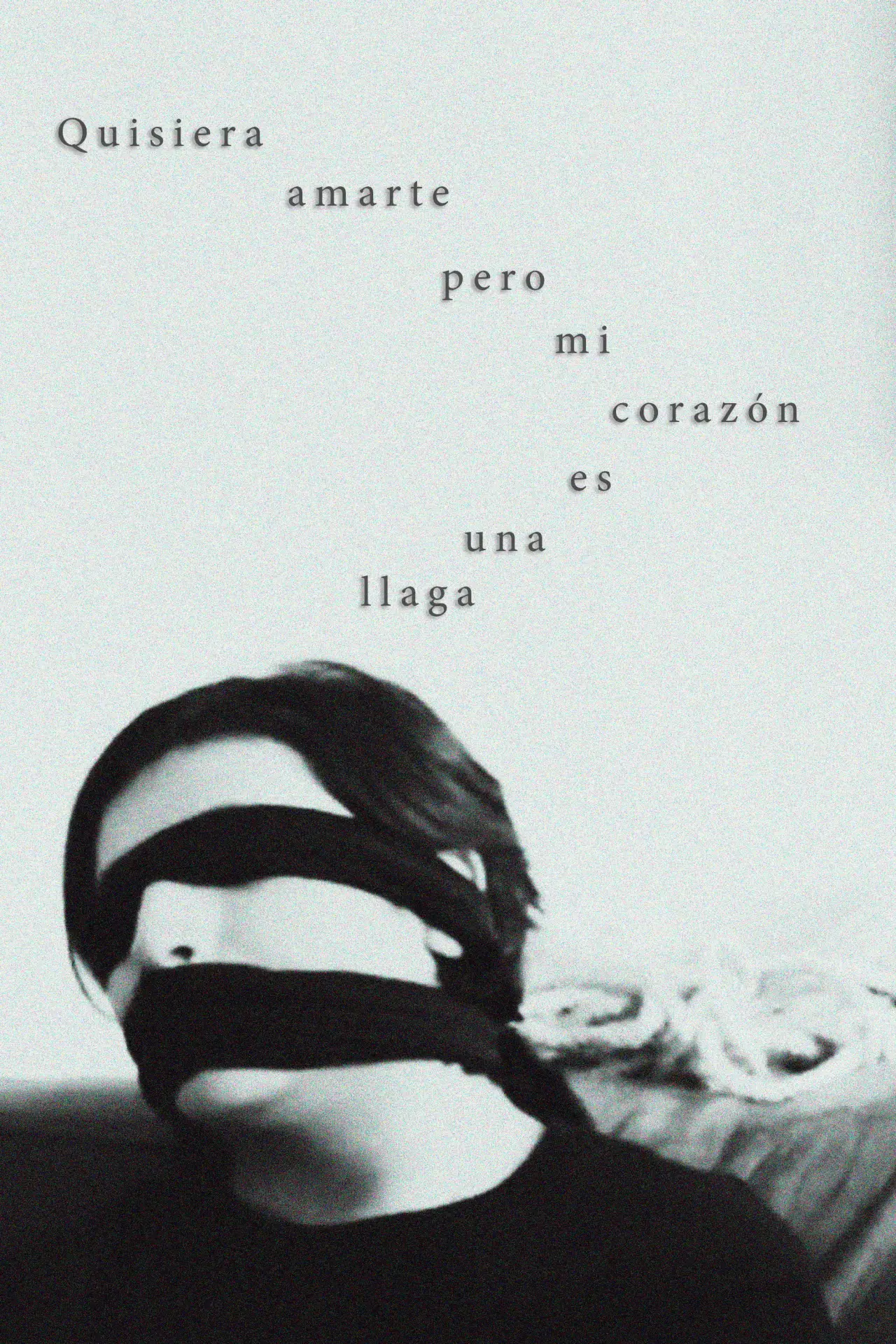 Movie poster "I Would Like to Love You but My Heart Is a Sore"