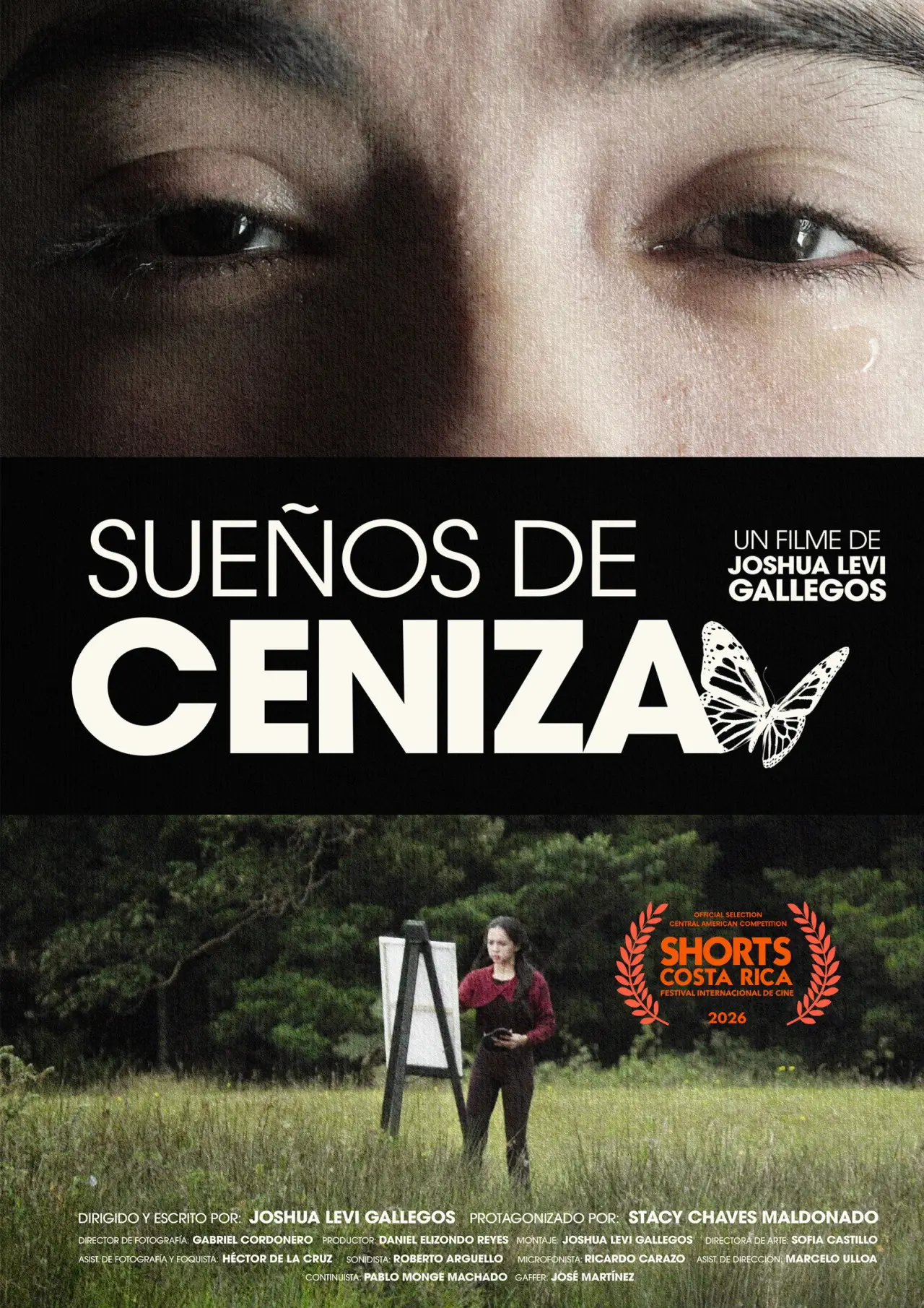 Movie poster "Sueños de Ceniza"