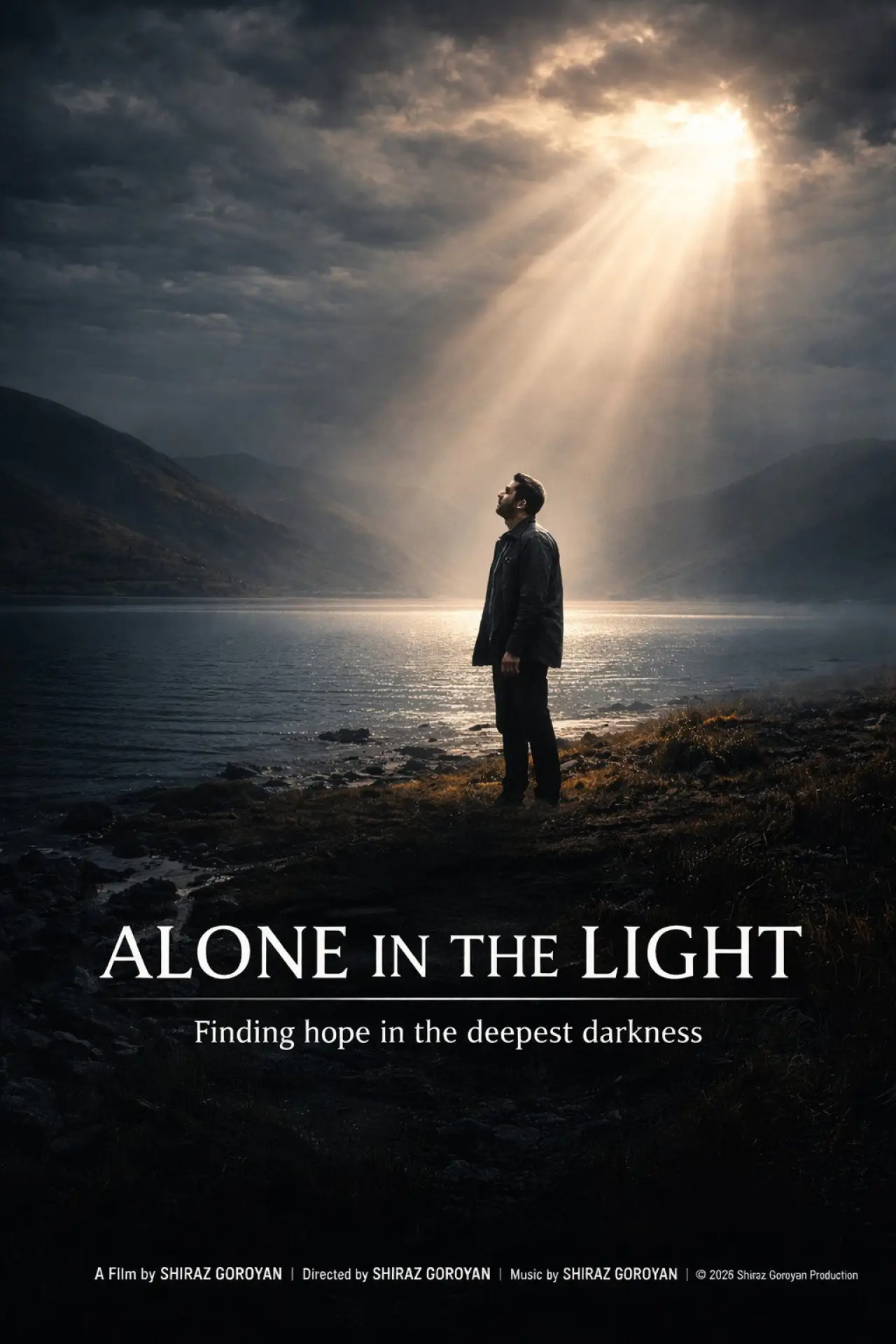 Movie poster "Alone in the Light"