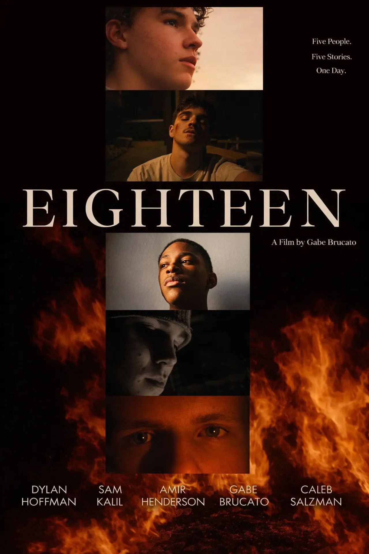 Movie poster "Eighteen"
