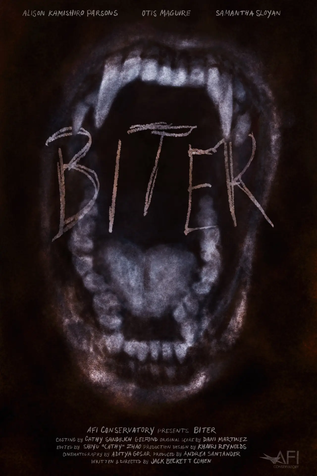Movie poster "Biter"