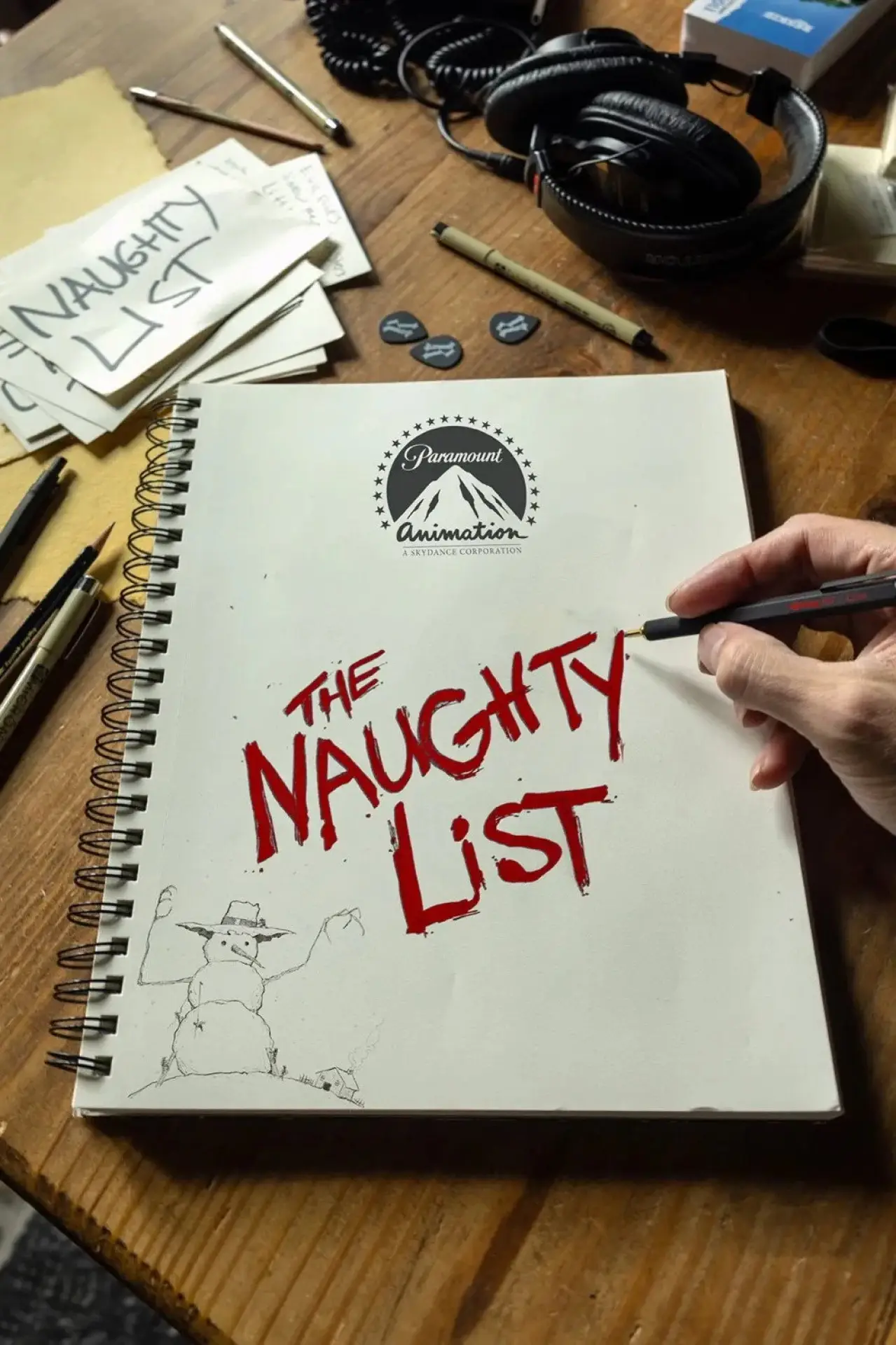 Movie poster "The Naughty List"