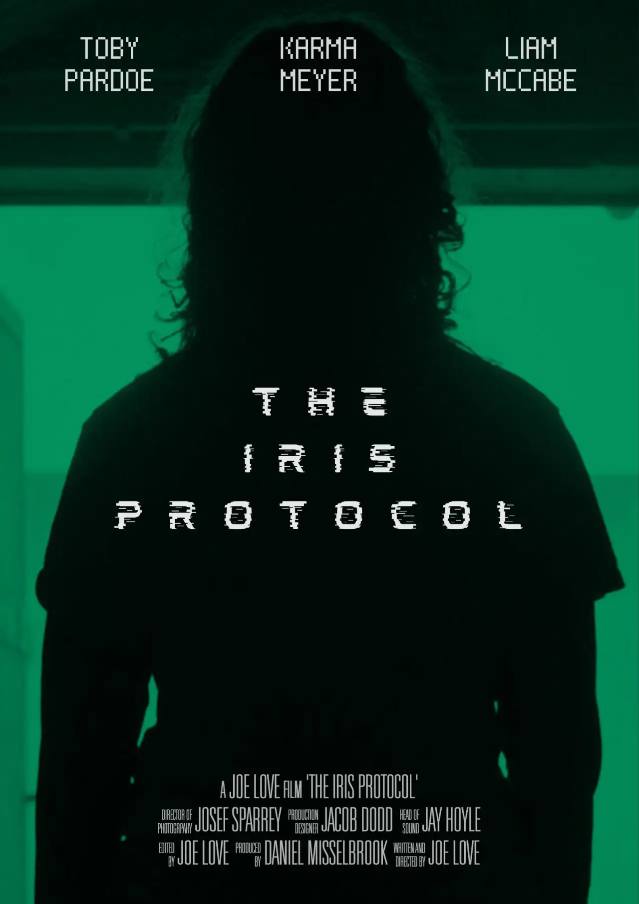 Movie poster "The Iris Protocol"