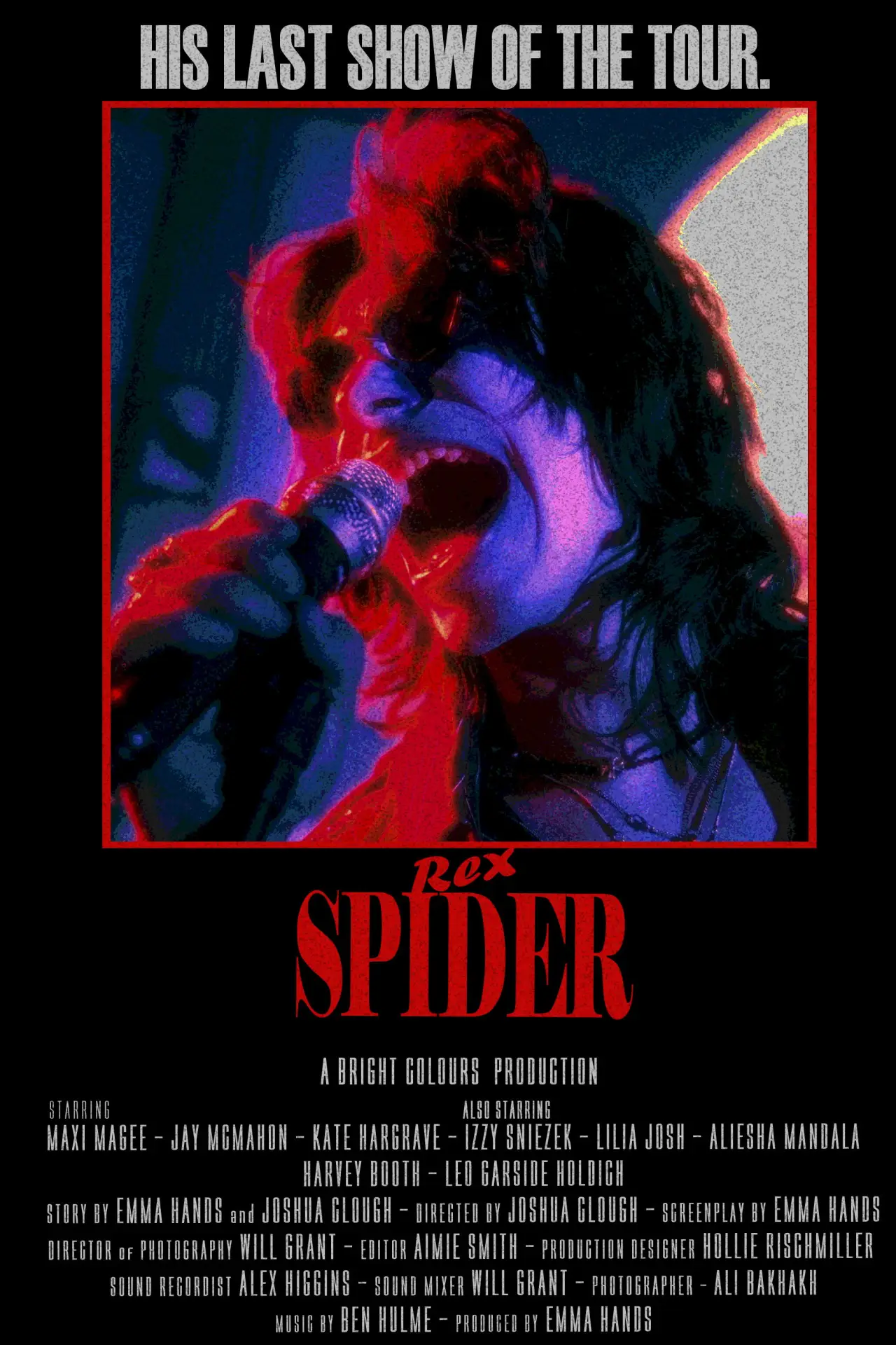 Movie poster "REX SPIDER"
