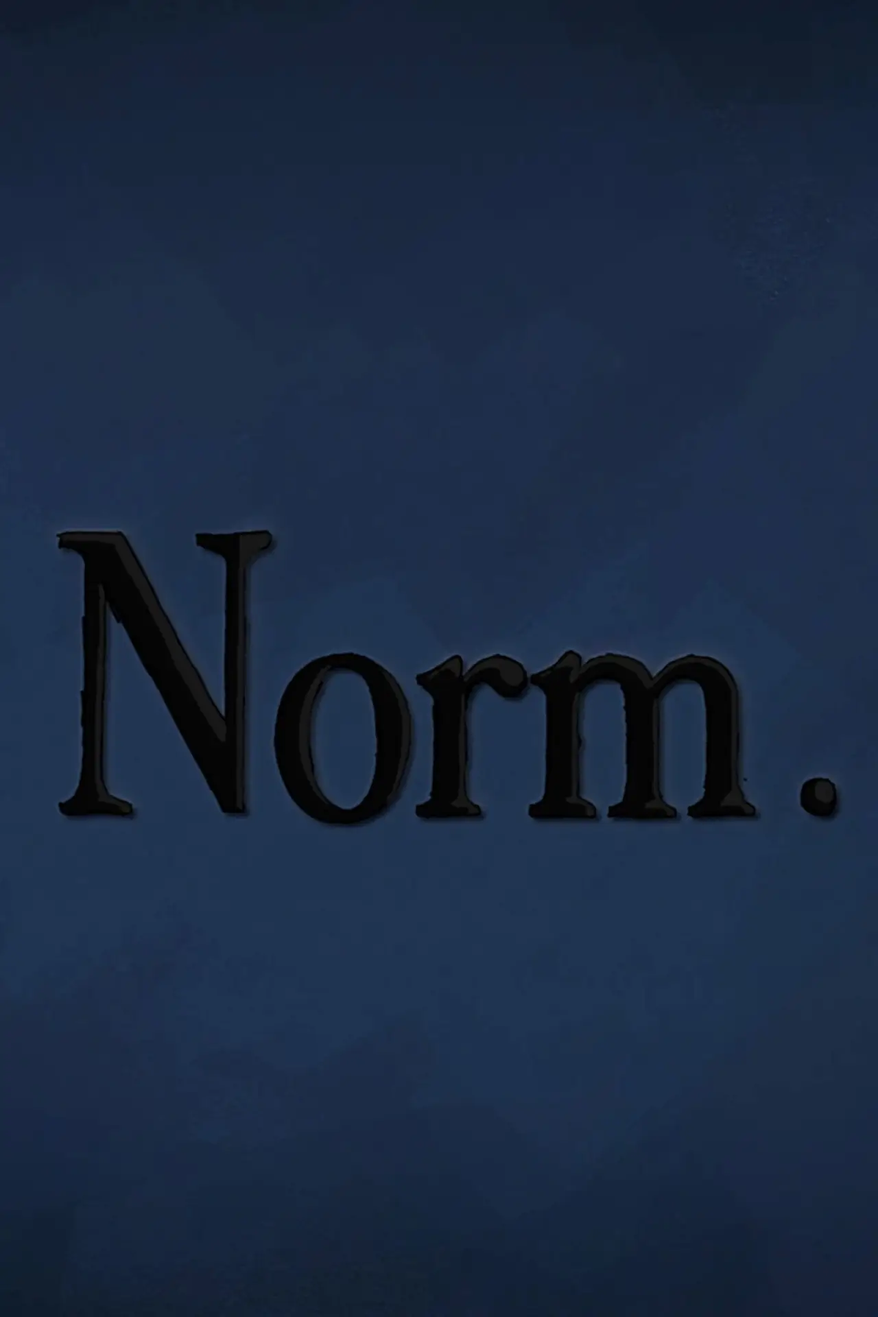 Movie poster "Norm."