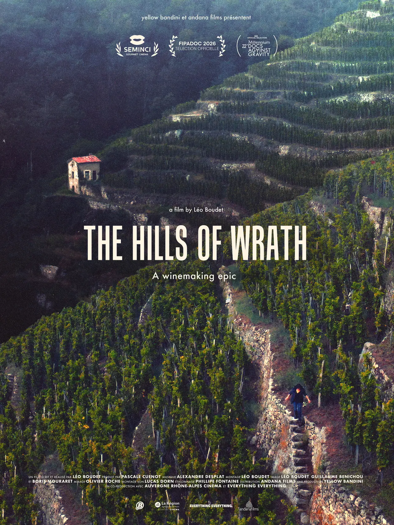 Movie poster "The Hills of Wrath"