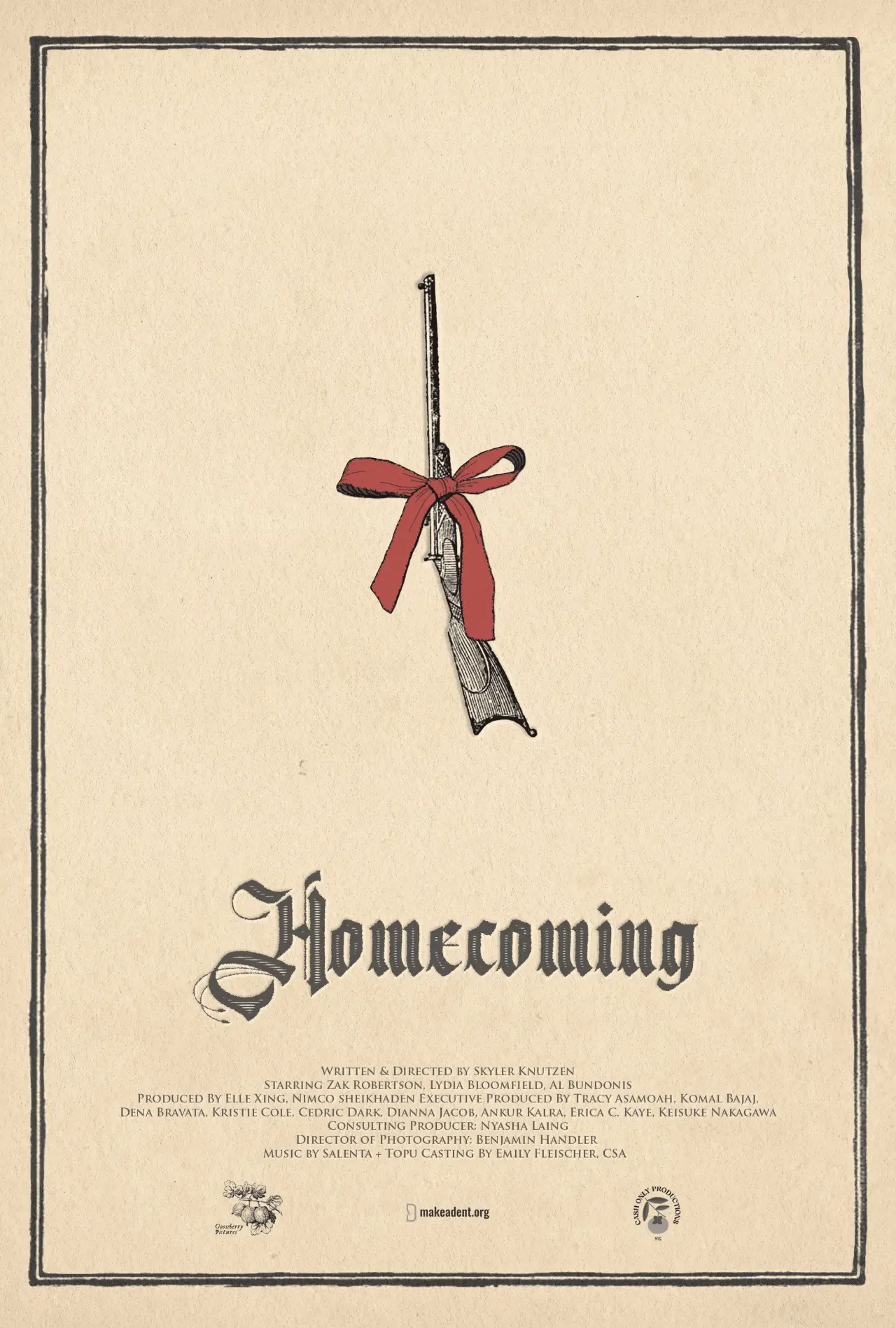 Movie poster "Homecoming"