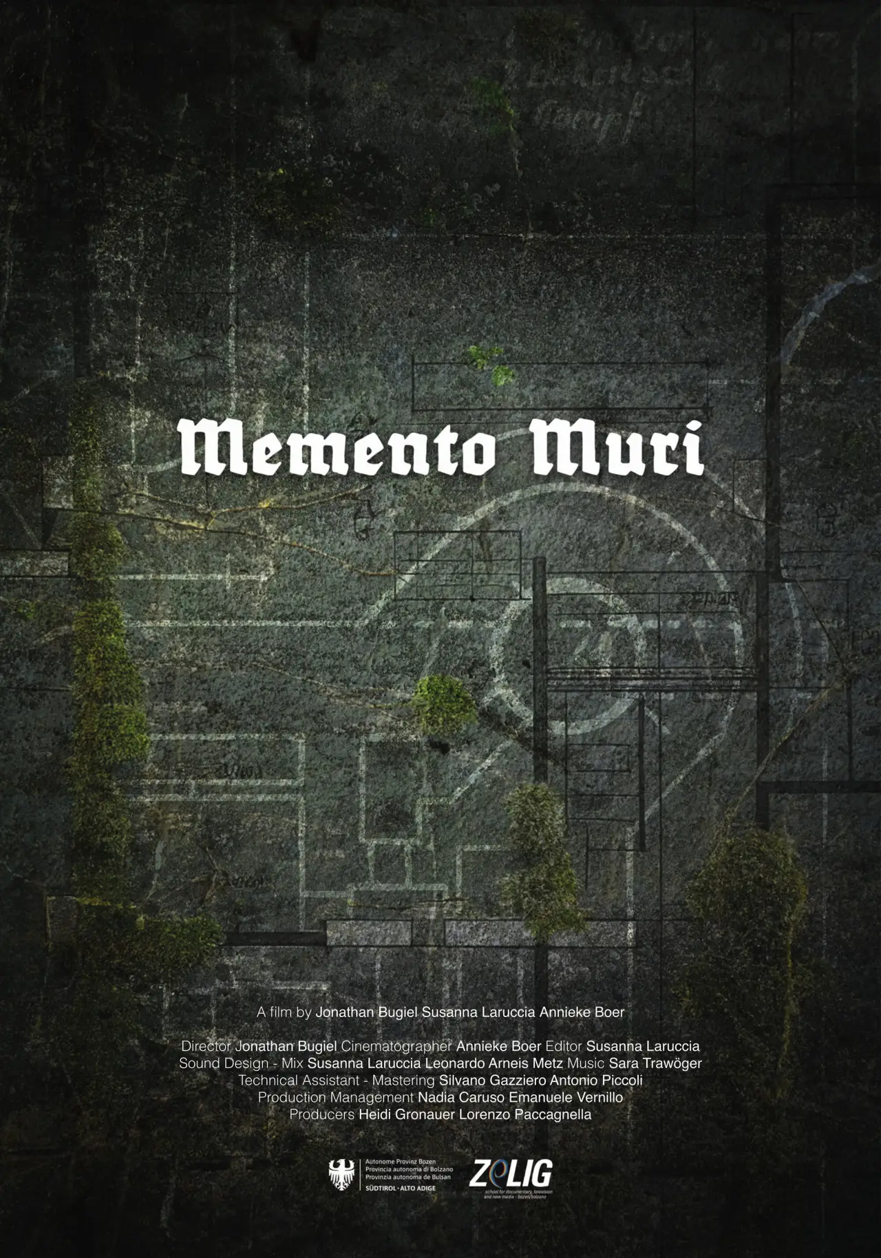 Movie poster "Memento Muri"