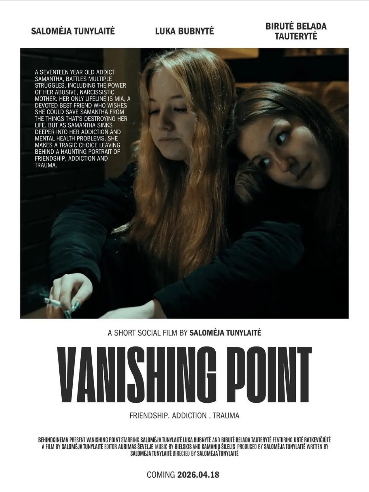 Movie poster "Vanishing Point"
