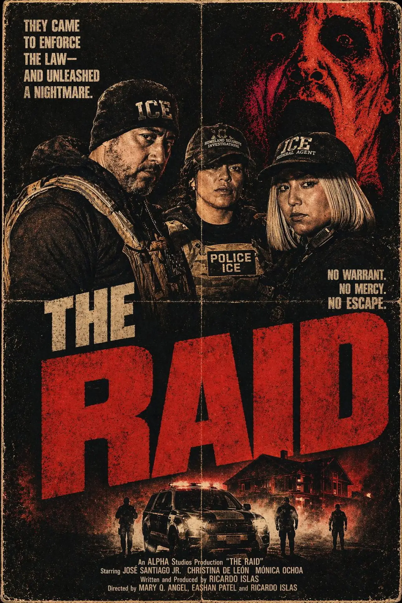 Movie poster "The Raid"