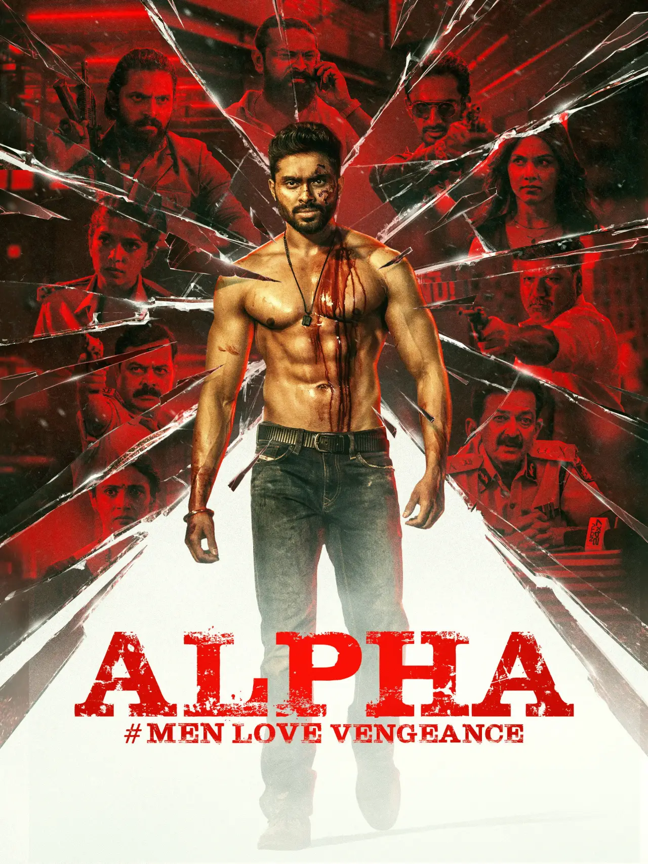 Movie poster "Alpha: Men Love Vengeance"