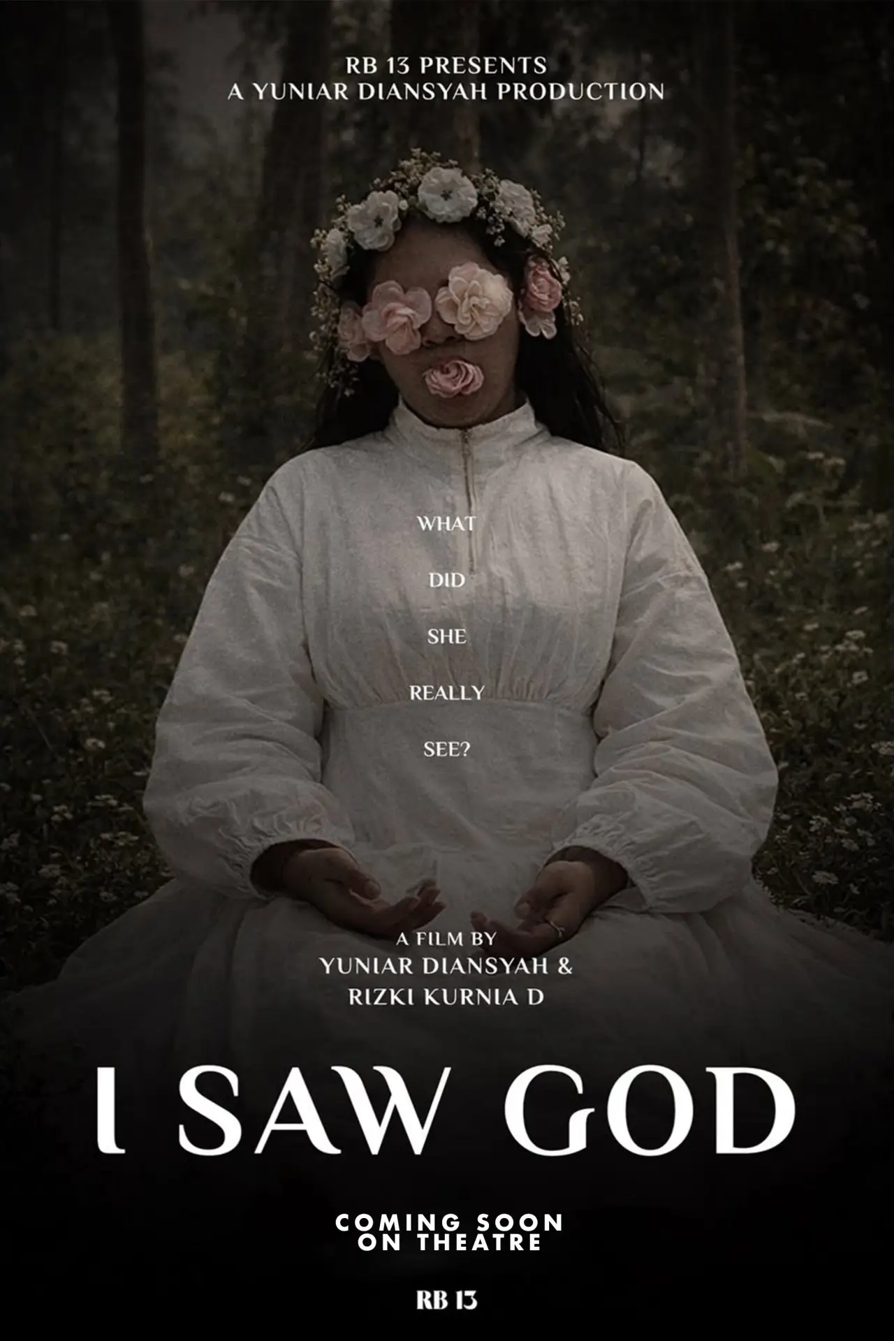 Movie poster "I SAW GOD"
