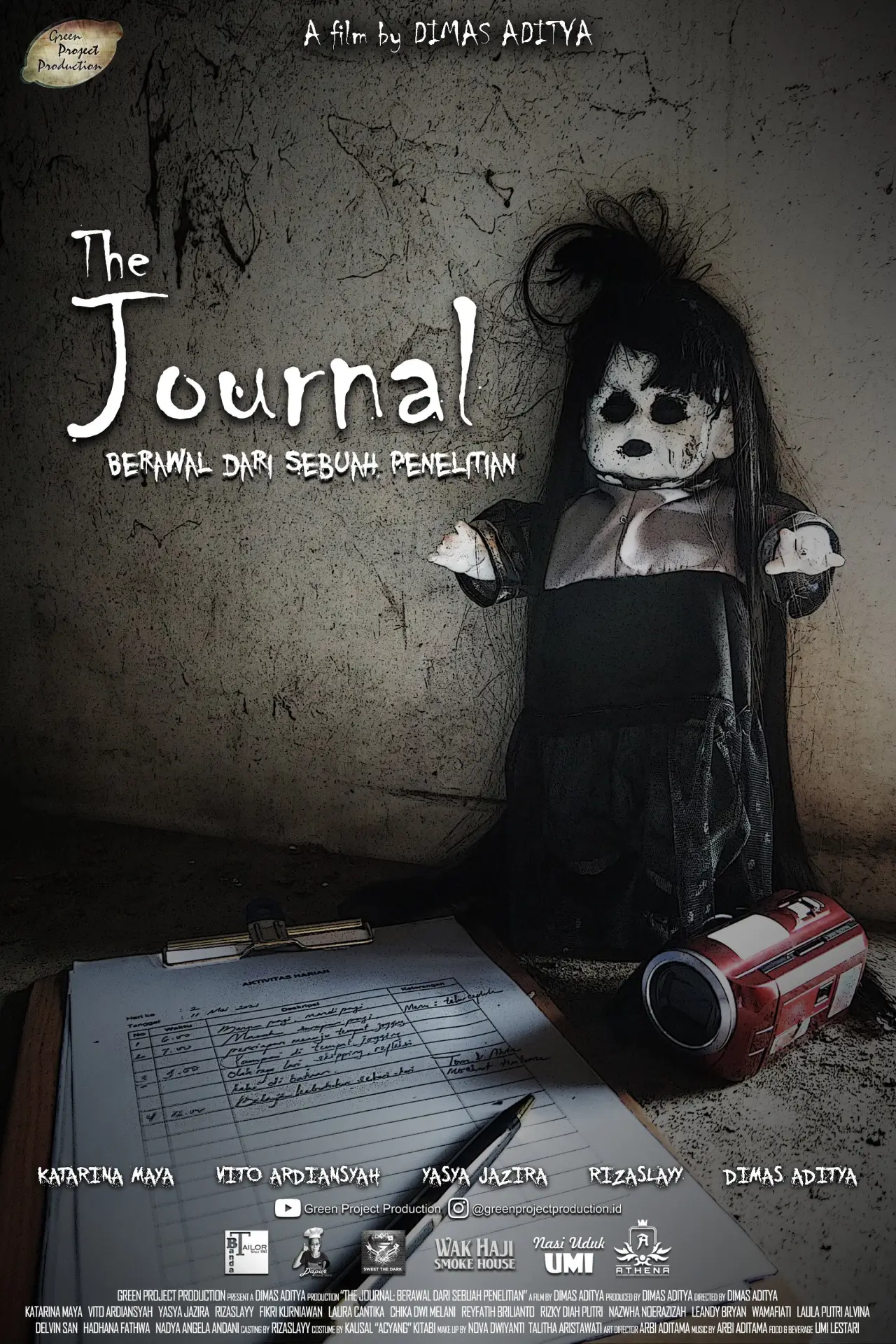 Movie poster "The Journal: Starting From Research"