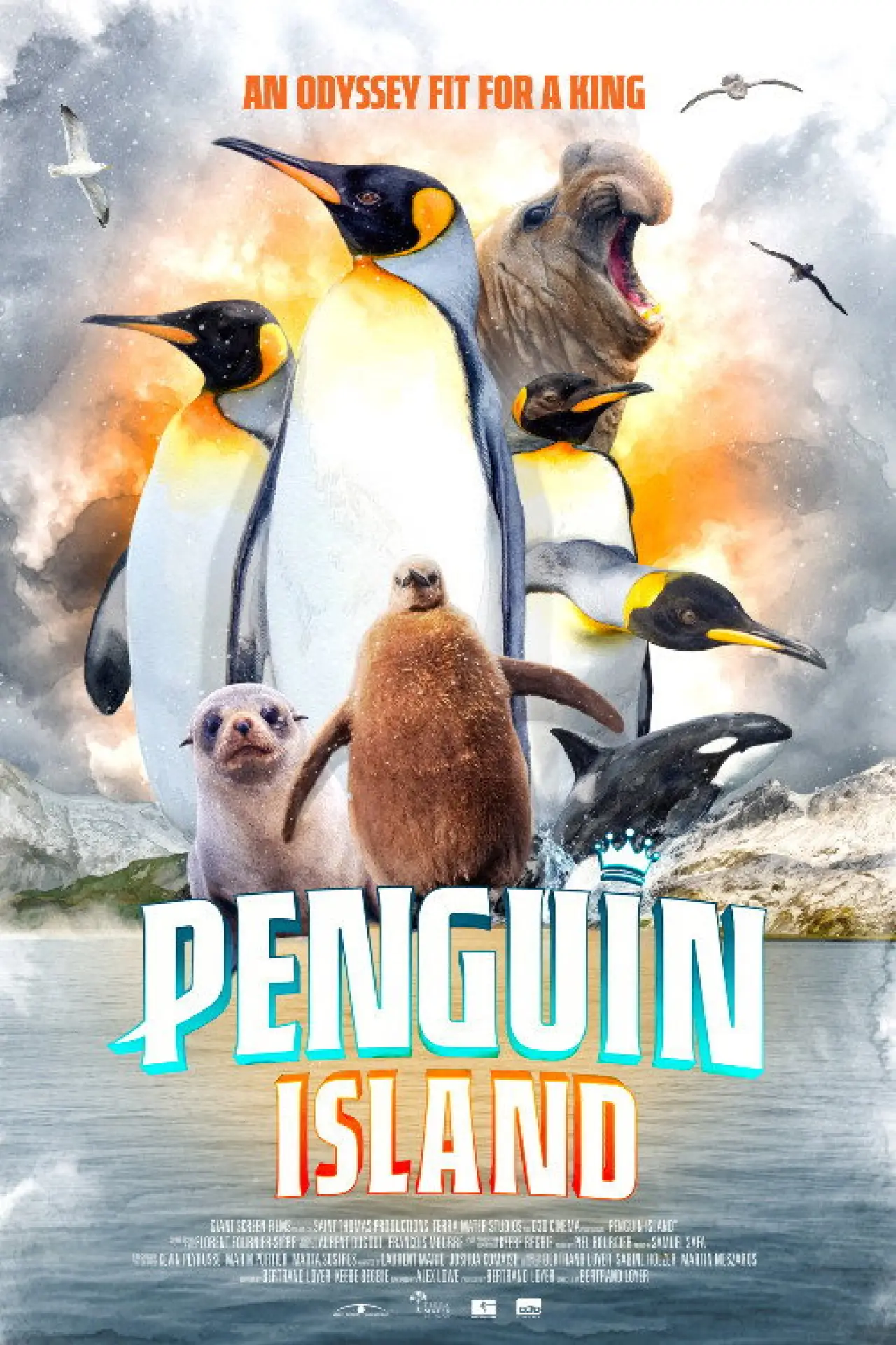 Movie poster "Penguin Island"