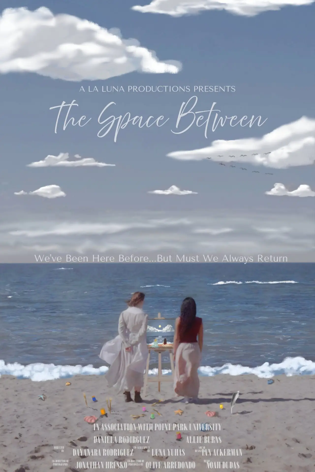 Movie poster "The Space Between"