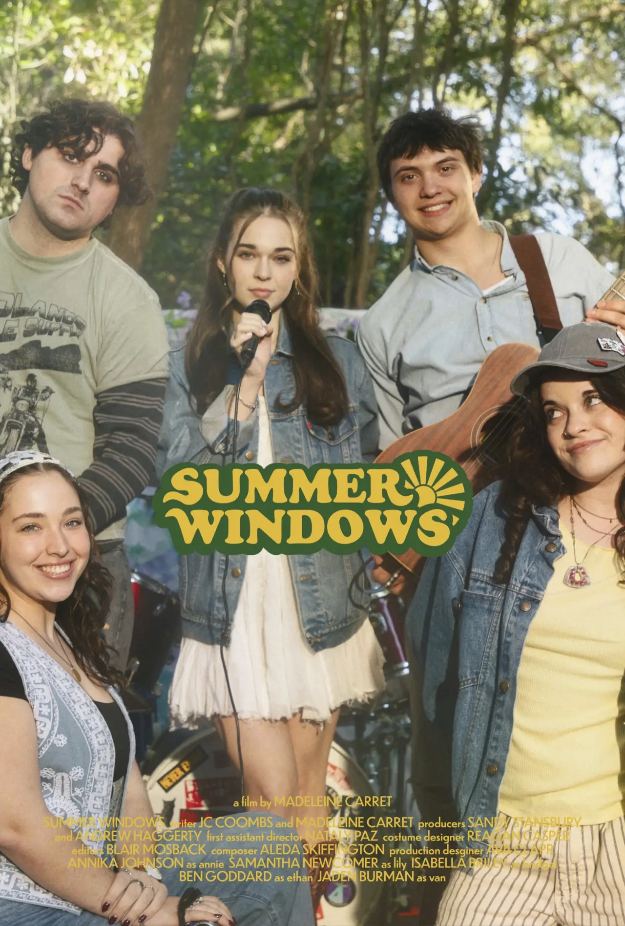 Movie poster "Summer Windows"