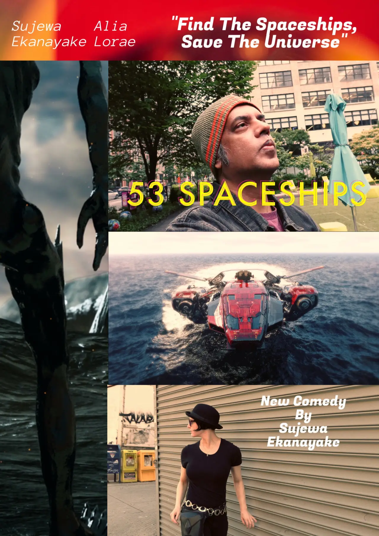 Movie poster "53 Spaceships"